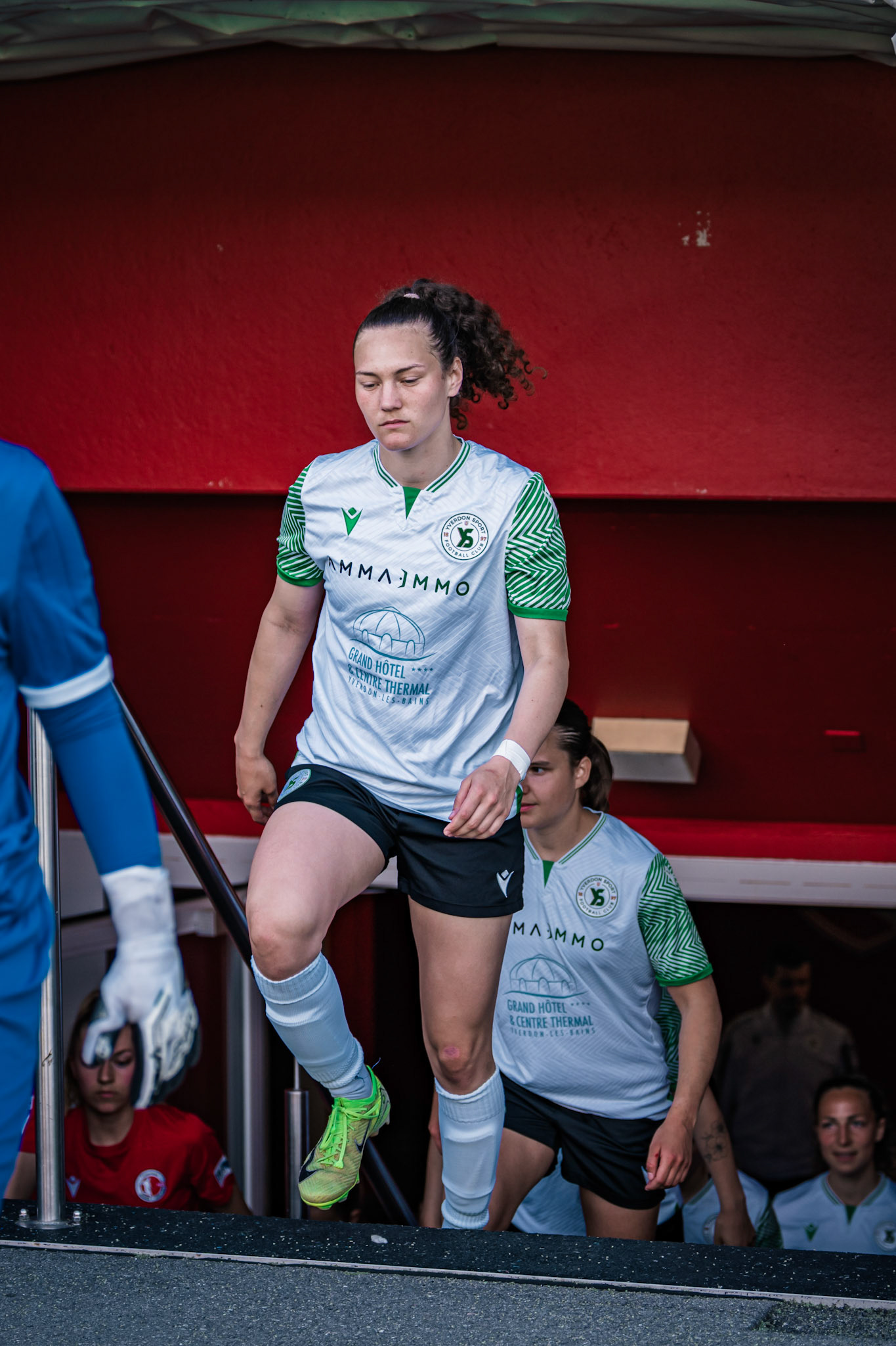 Frauenteam Thun Berner-Oberland et Yverdon Sport FC à la Stockhorn Arena. (Christian António/LibsVisuals.com)