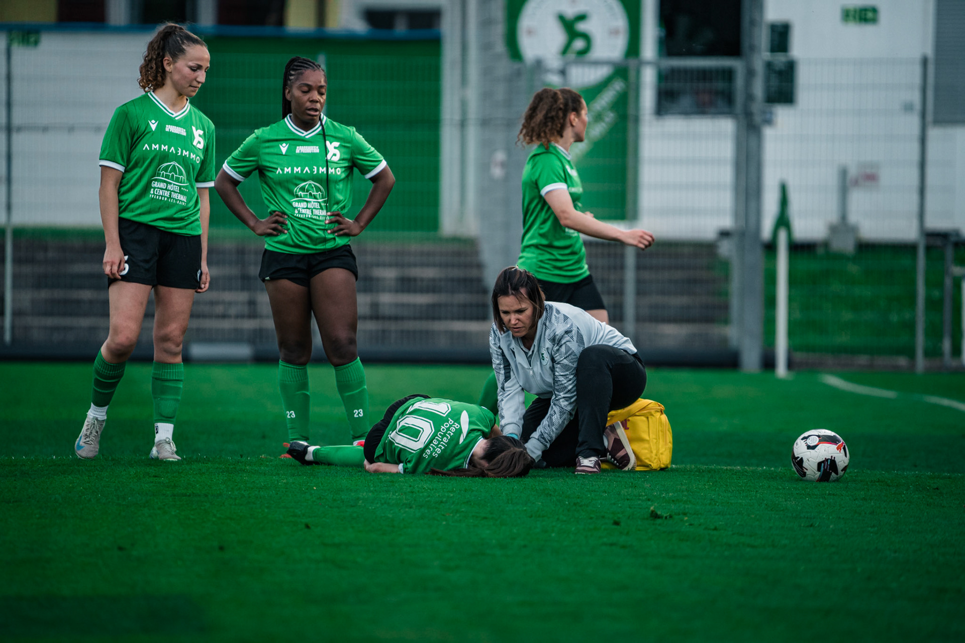 Yverdon Sport FC et FC Rapperswil-Jona au Stade Municipal. (Christian António/LibsVisuals.com)