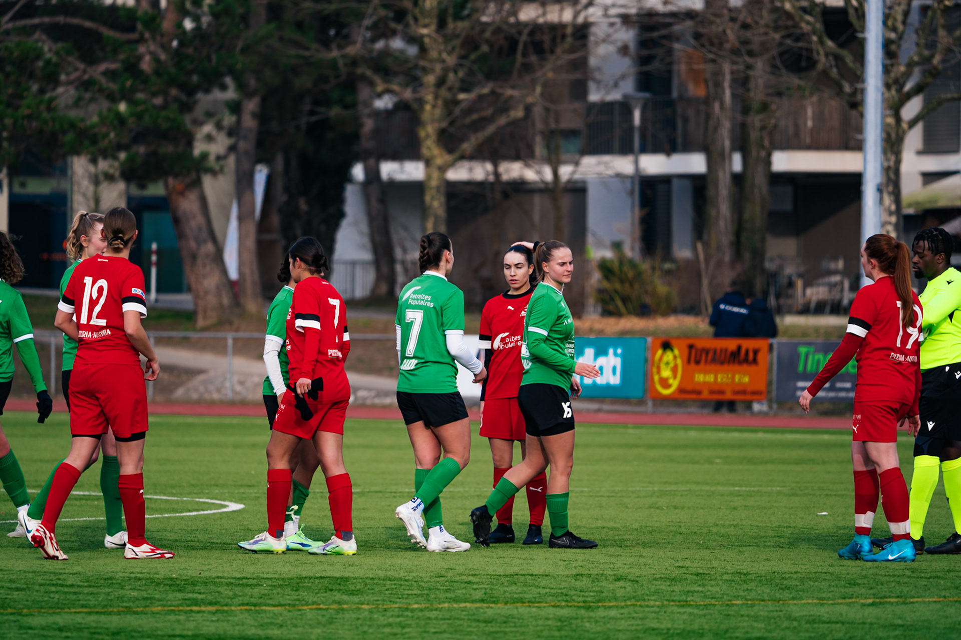 Match Amical entre FC Renens et Yverdon Sport FC au Stade sportif du Croset. (Christian António/LibsVisuals.com)