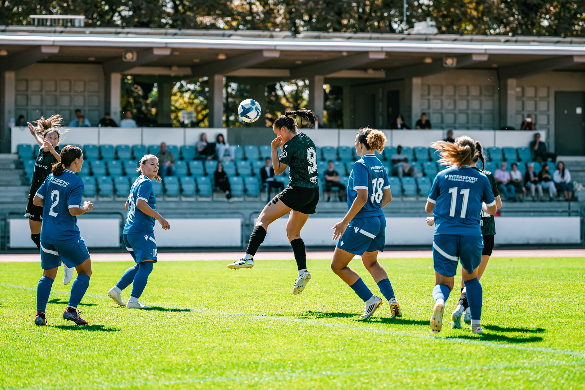 Match AXA Women’s Cup opposant FC Concordia Basel - Yverdon Sport FC au Sportanlagen St. Jakob. (Christian António/LibsVisuals.com)