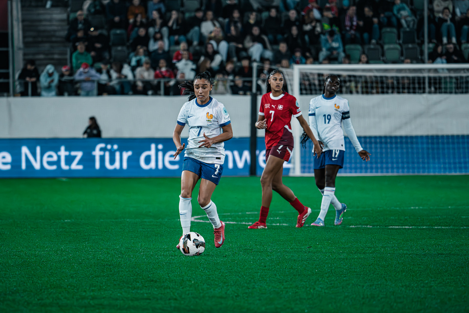 UEFA Women’s Nations League Suisse - France au Kybunpark. (Christian António/LibsVisuals.com)
