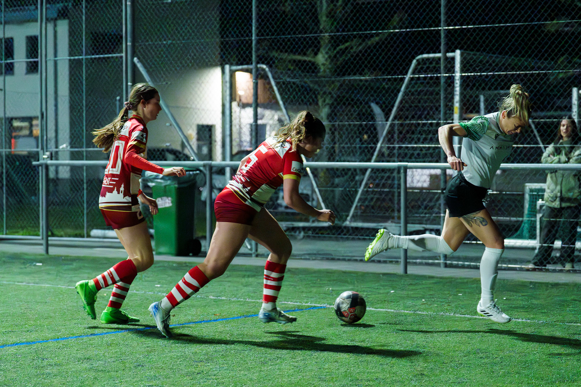 FC Solothurn Frauen et Yverdon Sport FC au Stadion FC Solothurn. (Christian António/LibsVisuals.com)