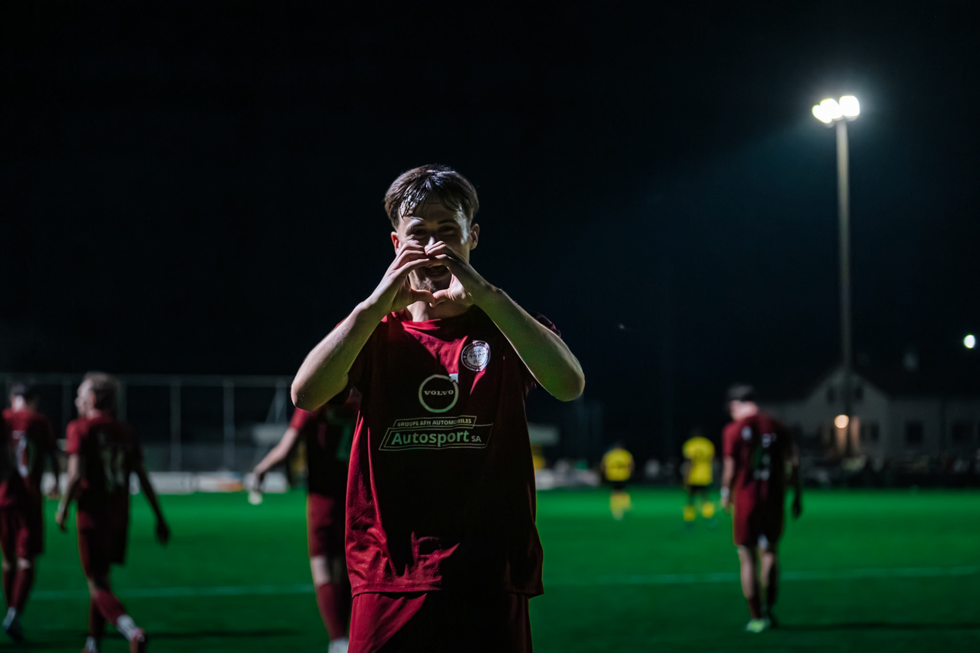 FC Domdidier et FC Cugy-Montet-Aumont-Murist I au Stade du Pâquier. (Christian António/LibsVisuals.com)