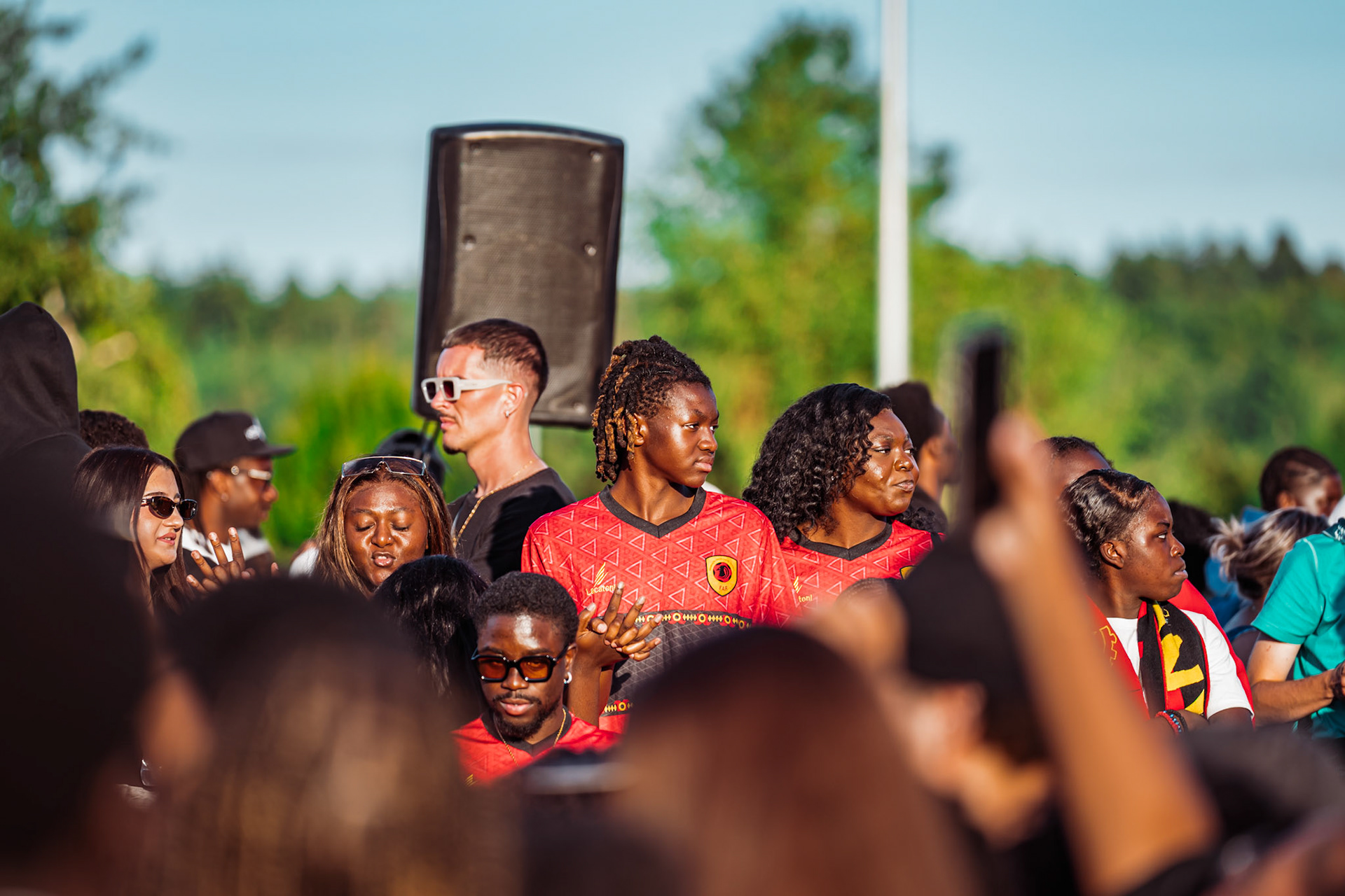 Match amical opposant l’Angola et le Cap-Vert (CanFribourg) au Terrain Communal de Corminboeuf. (Christian António/LibsVisuals.com)