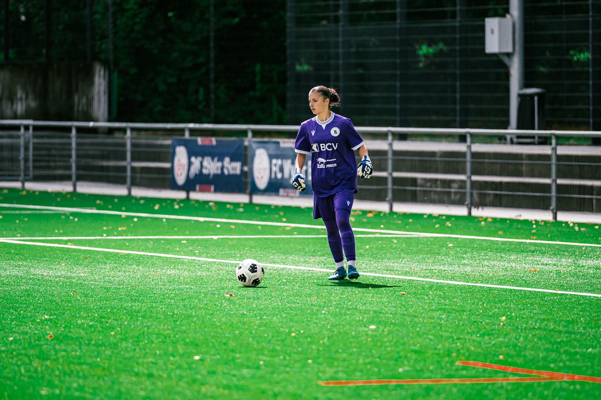 Match championnat opposant BSC YB Frauen U-20 - Yverdon Sport U-20 au Sportplatz Wyler. (Christian António/LibsVisuals.com)