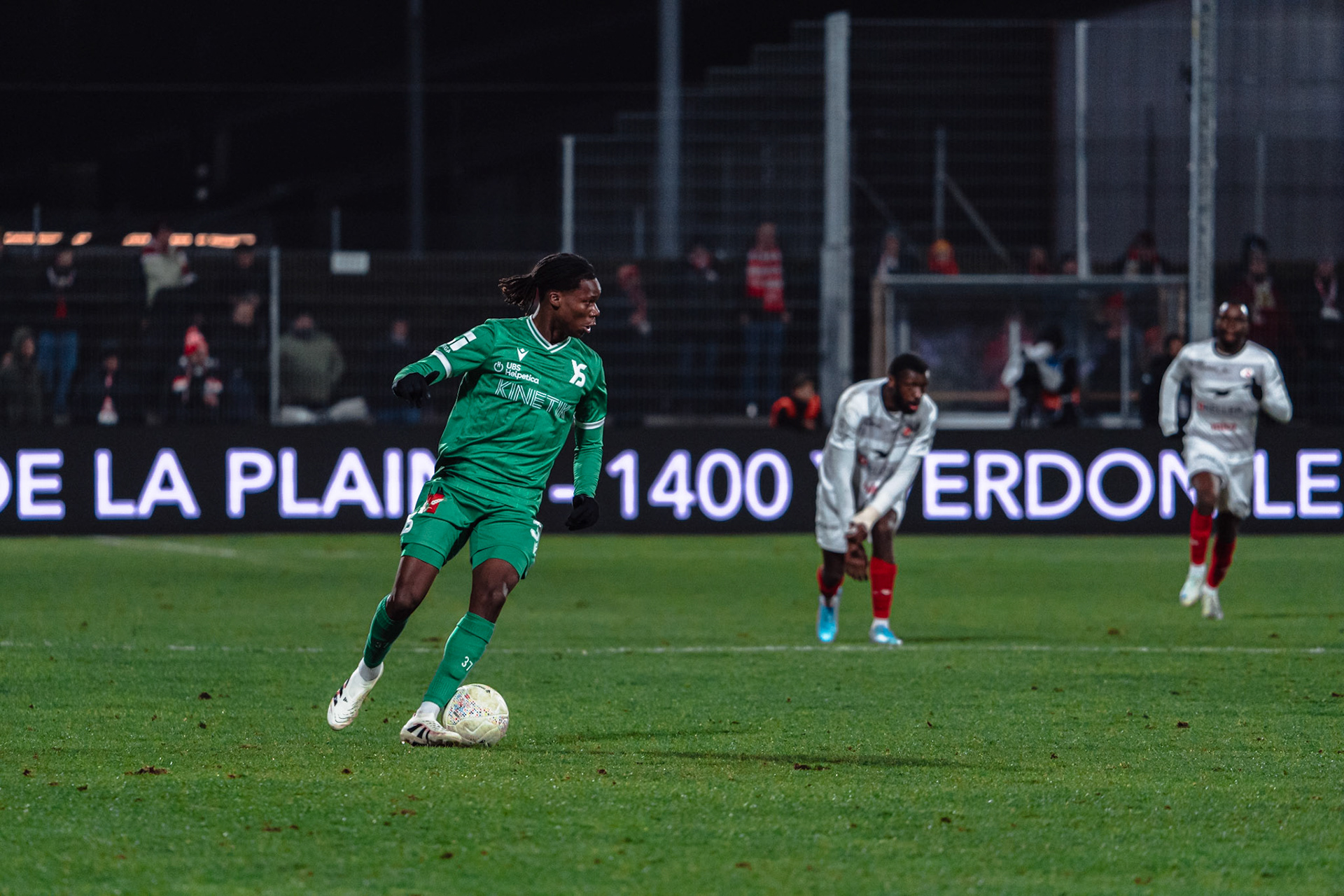 Yverdon Sport FC et FC Winterthur au Stade Municipal. (Christian António/LibsVisuals.com)