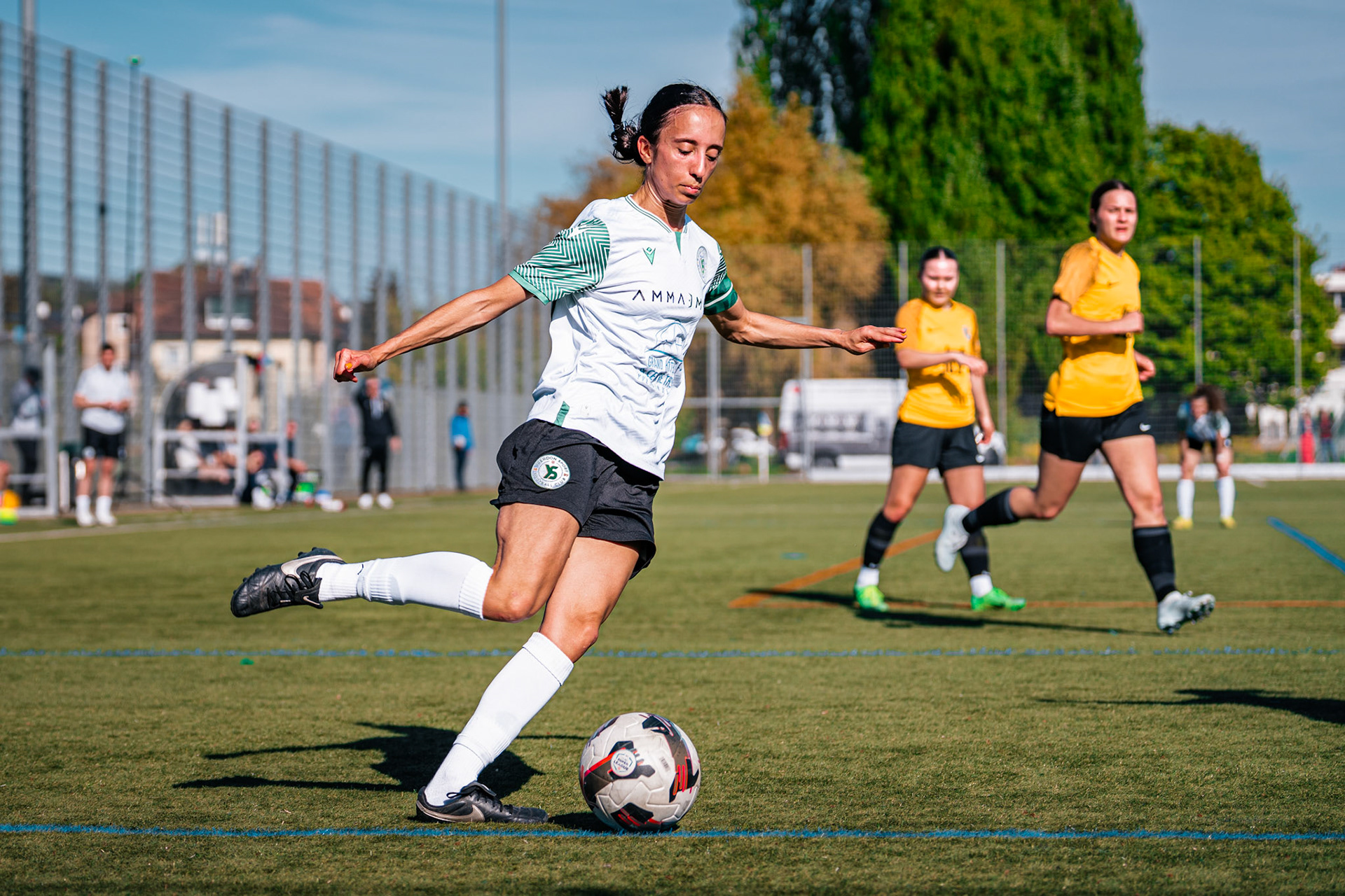 FC Schlieren et Yverdon Sport FC au Zelgli. (Christian António/LibsVisuals.com)