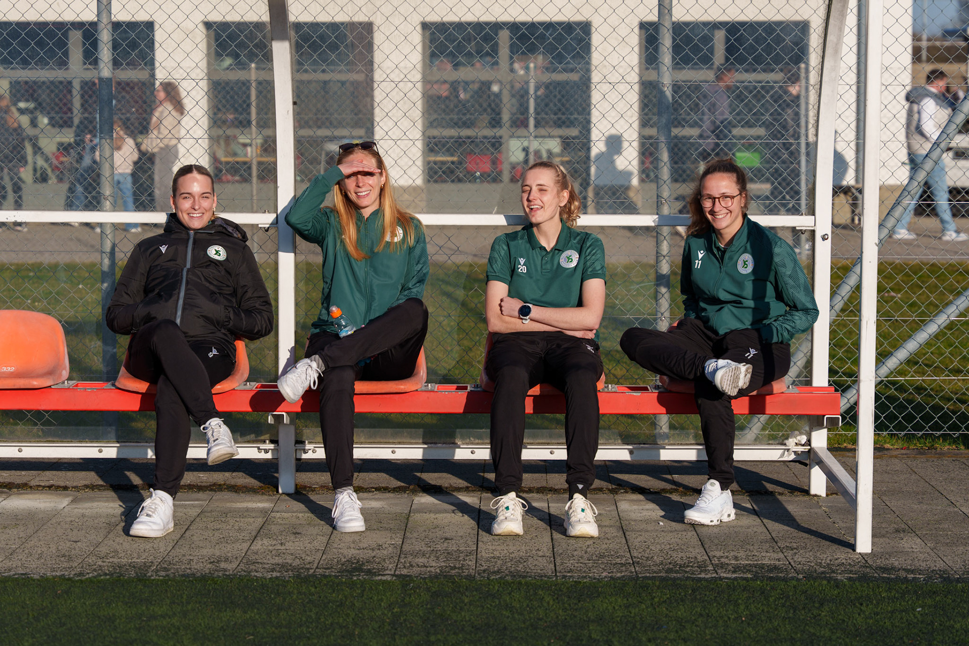 FC Solothurn Frauen et Yverdon Sport FC au Stadion FC Solothurn. (Christian António/LibsVisuals.com)