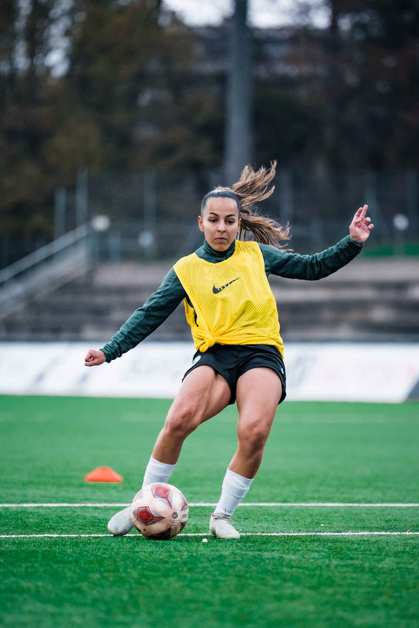Etoile Carouge FC et Yverdon Sport FC au  Stade de la Fontenette (Christian António/LibsVisuals.com)