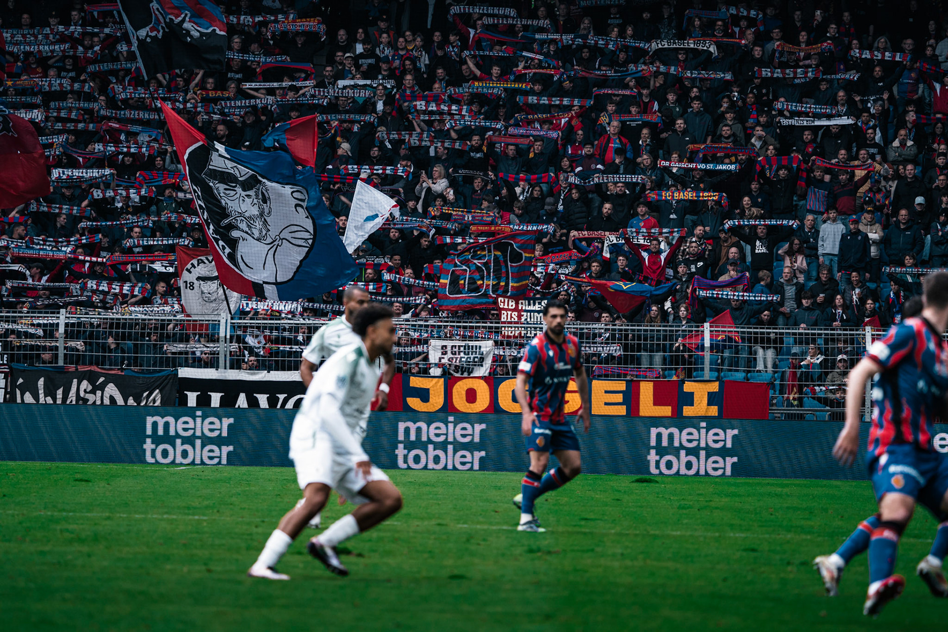 FC Basel 1893 et Yverdon Sport FC au St. Jakob-Park. (Christian António/LibsVisuals.com)
