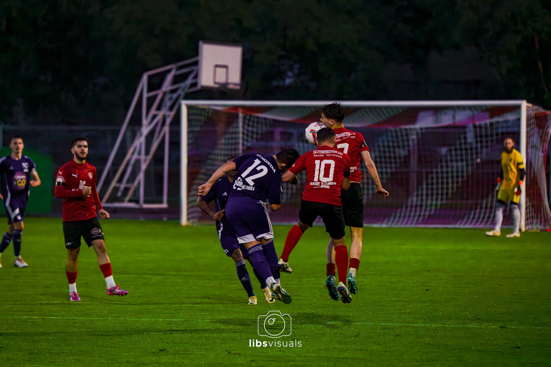 Match de barrage - Promotion 3ème ligue FC Iliria Payerne - FC Champvent au Stade Municipal à Payerne