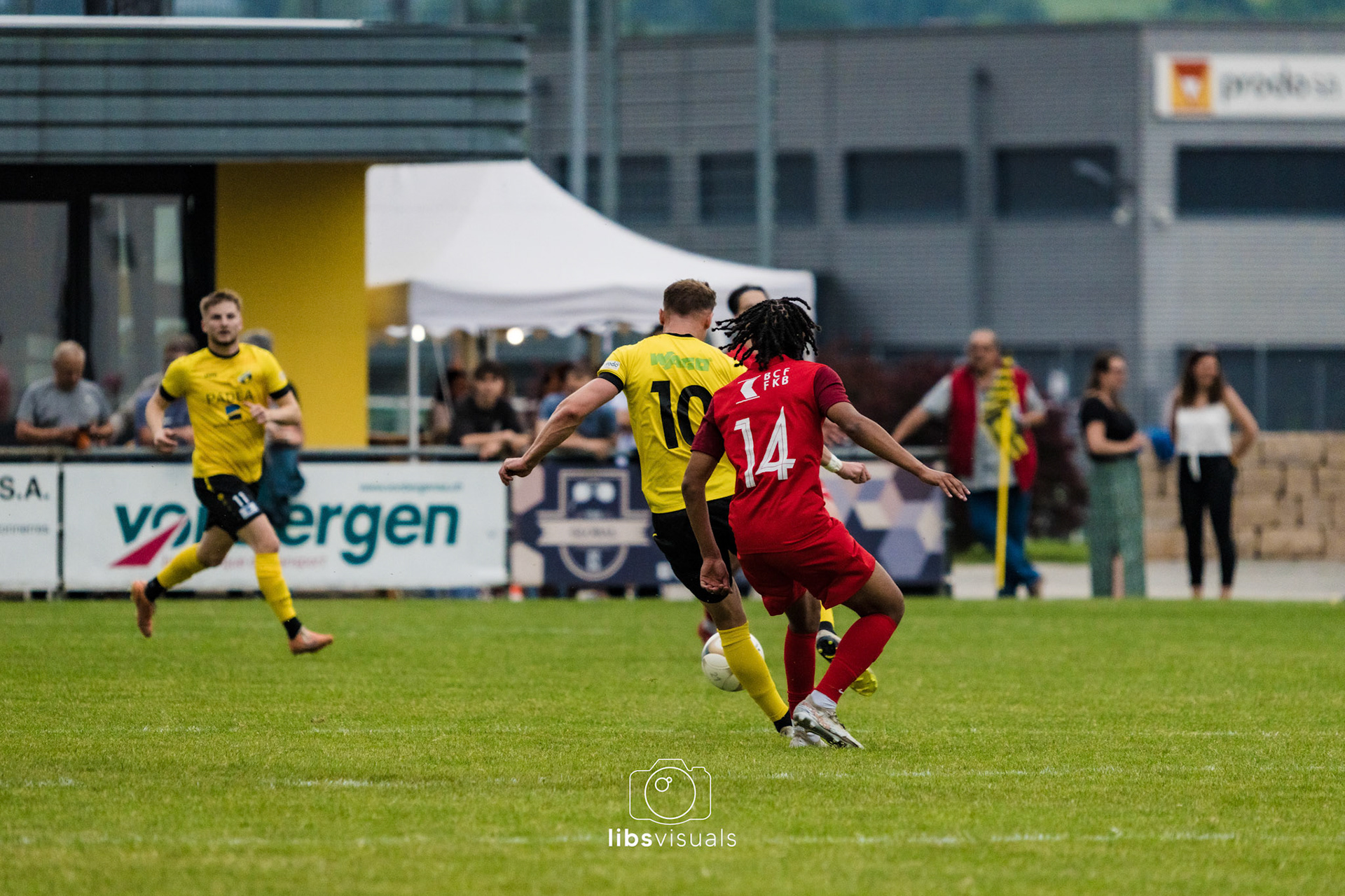 Match de barrage - promotion 3ème ligue FC Domdidier I - FC Richemond I au Stade du Pâquier  à Domdidier