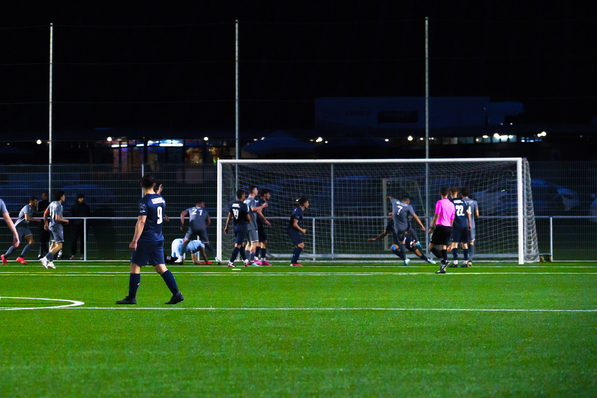 Match 2ème Ligue FC Champagne - FC Grandson-Tuileries au Terrain de Sport de Derrière-Ville à Champagne