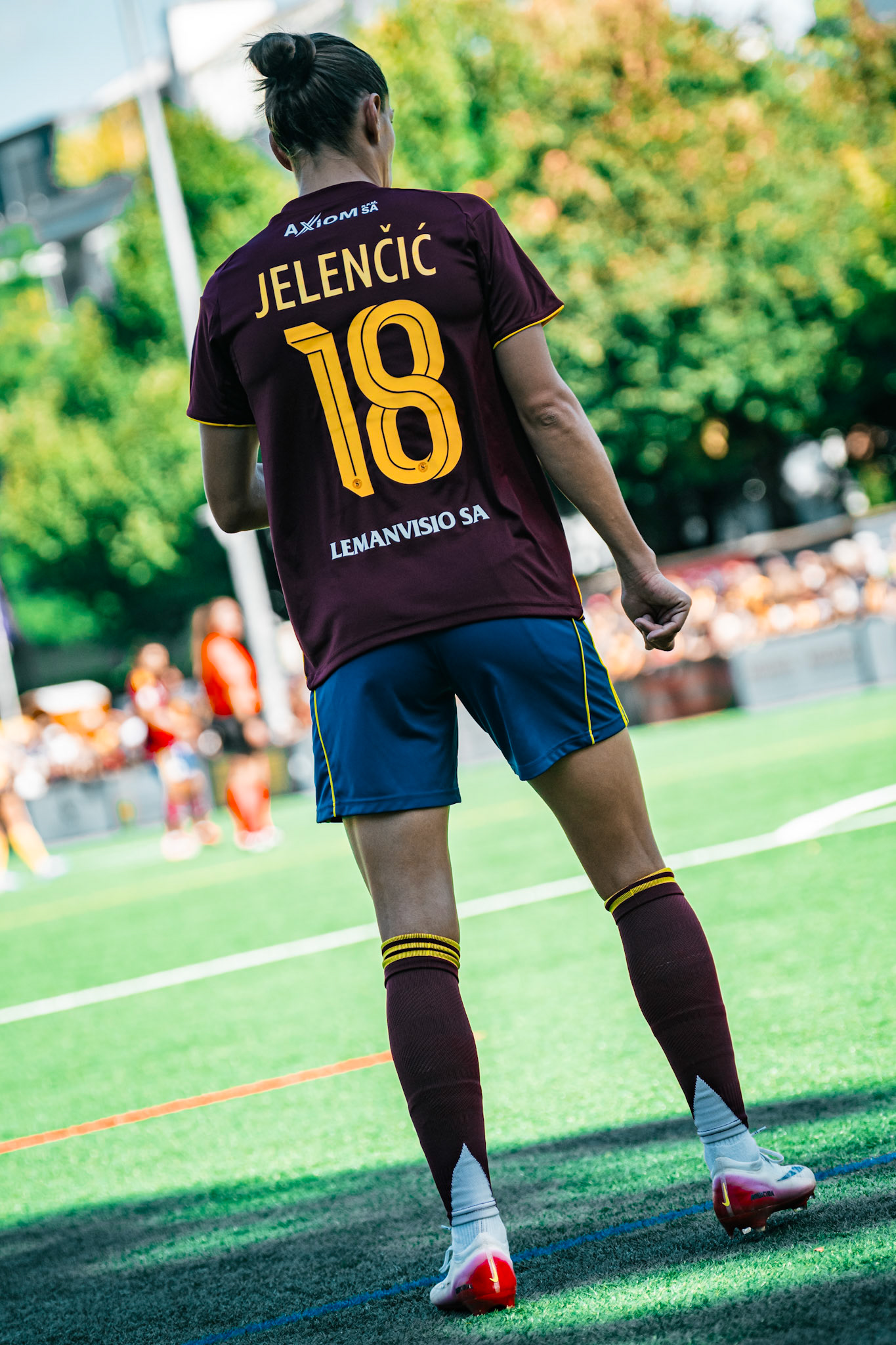 Match de l’AXA Women’s Super League opposant BSC YB Frauen et Servette FC Chênois Féminin au Spitalacker (Kunstrasenfeld), Bern. (Christian António/LibsVisuals.com)
