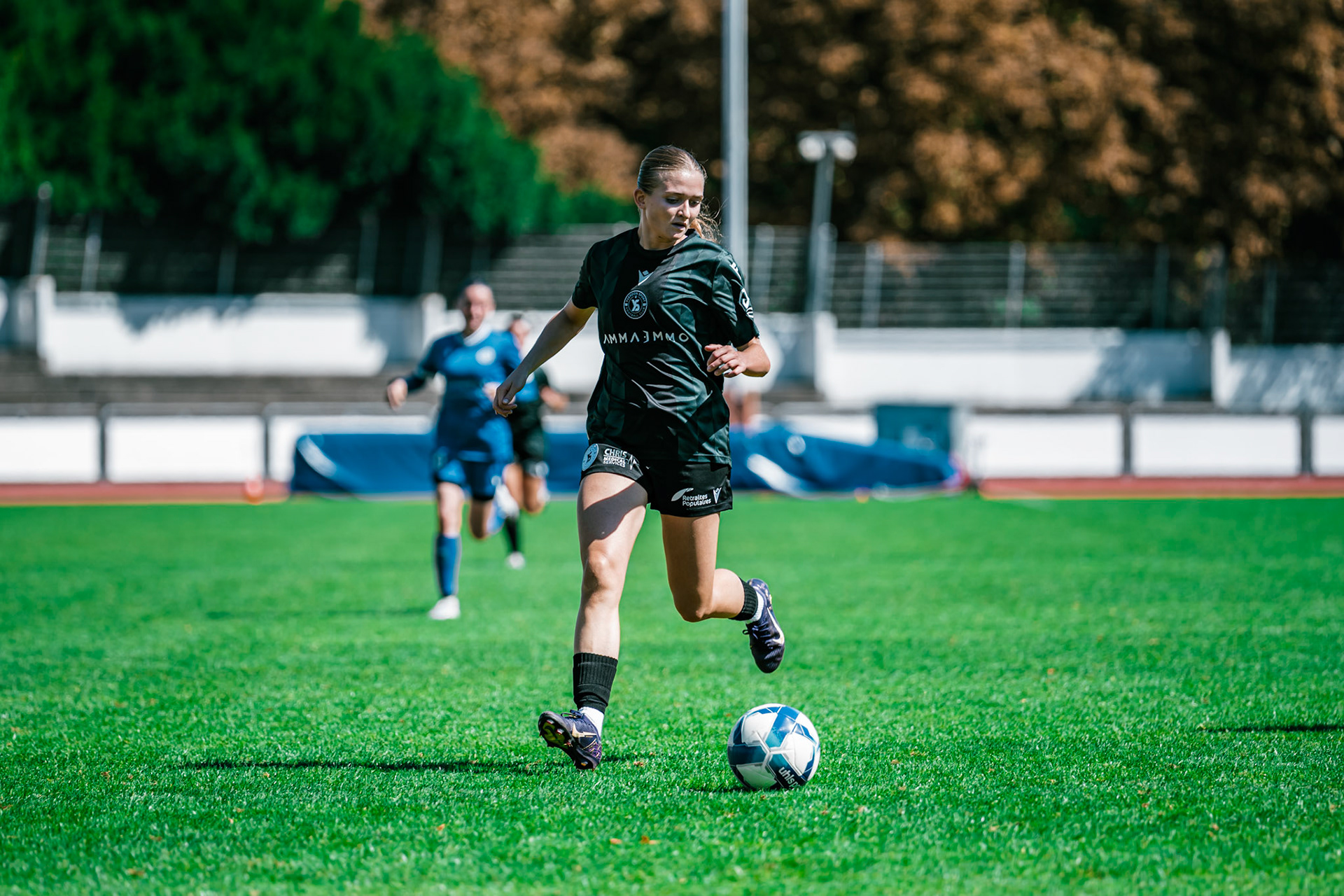 Match AXA Women’s Cup opposant FC Concordia Basel - Yverdon Sport FC au Sportanlagen St. Jakob. (Christian António/LibsVisuals.com)