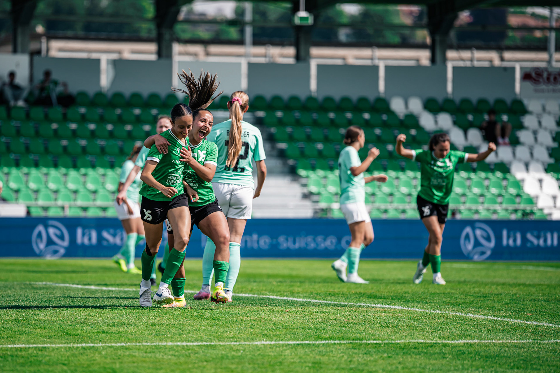 Yverdon Sport FC et FC Schlieren au Stade Municipal. (Christian António/LibsVisuals.com)