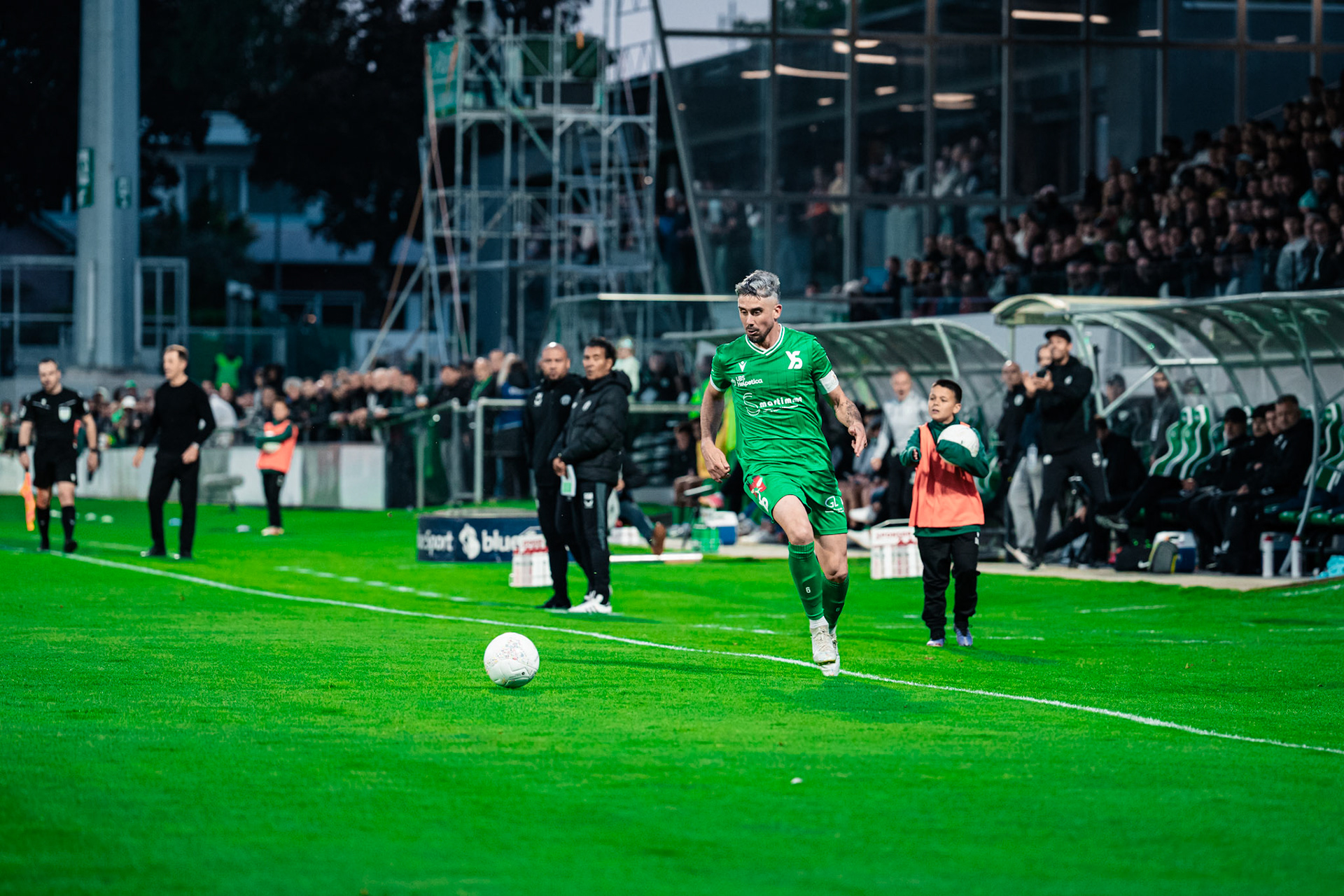 Yverdon Sport FC et FC Zürich au Stade Municipal. (Christian António/LibsVisuals.com)