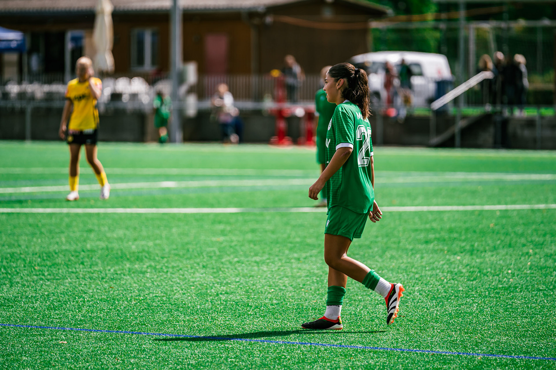 Match championnat opposant BSC YB Frauen U-20 - Yverdon Sport U-20 au Sportplatz Wyler. (Christian António/LibsVisuals.com)