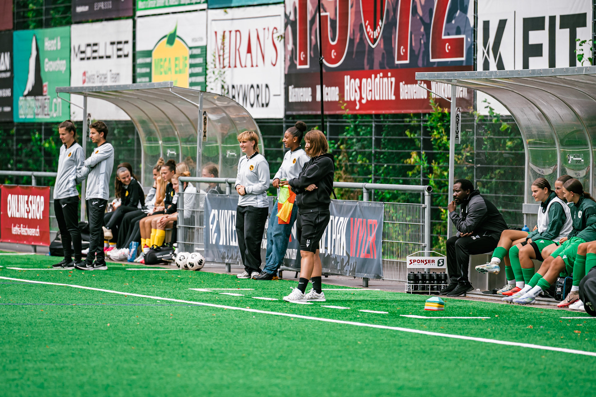 Match championnat opposant BSC YB Frauen U-20 - Yverdon Sport U-20 au Sportplatz Wyler. (Christian António/LibsVisuals.com)