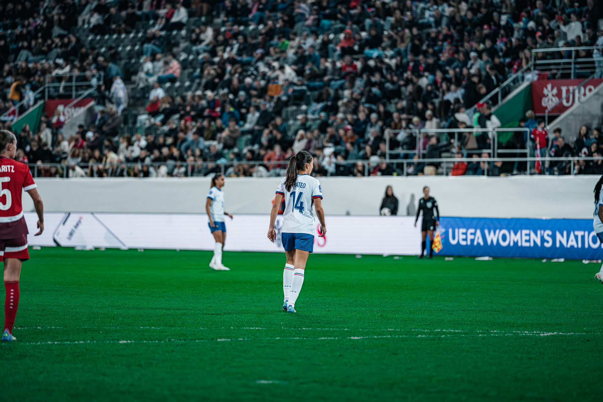 UEFA Women’s Nations League Suisse - France au Kybunpark. (Christian António/LibsVisuals.com)