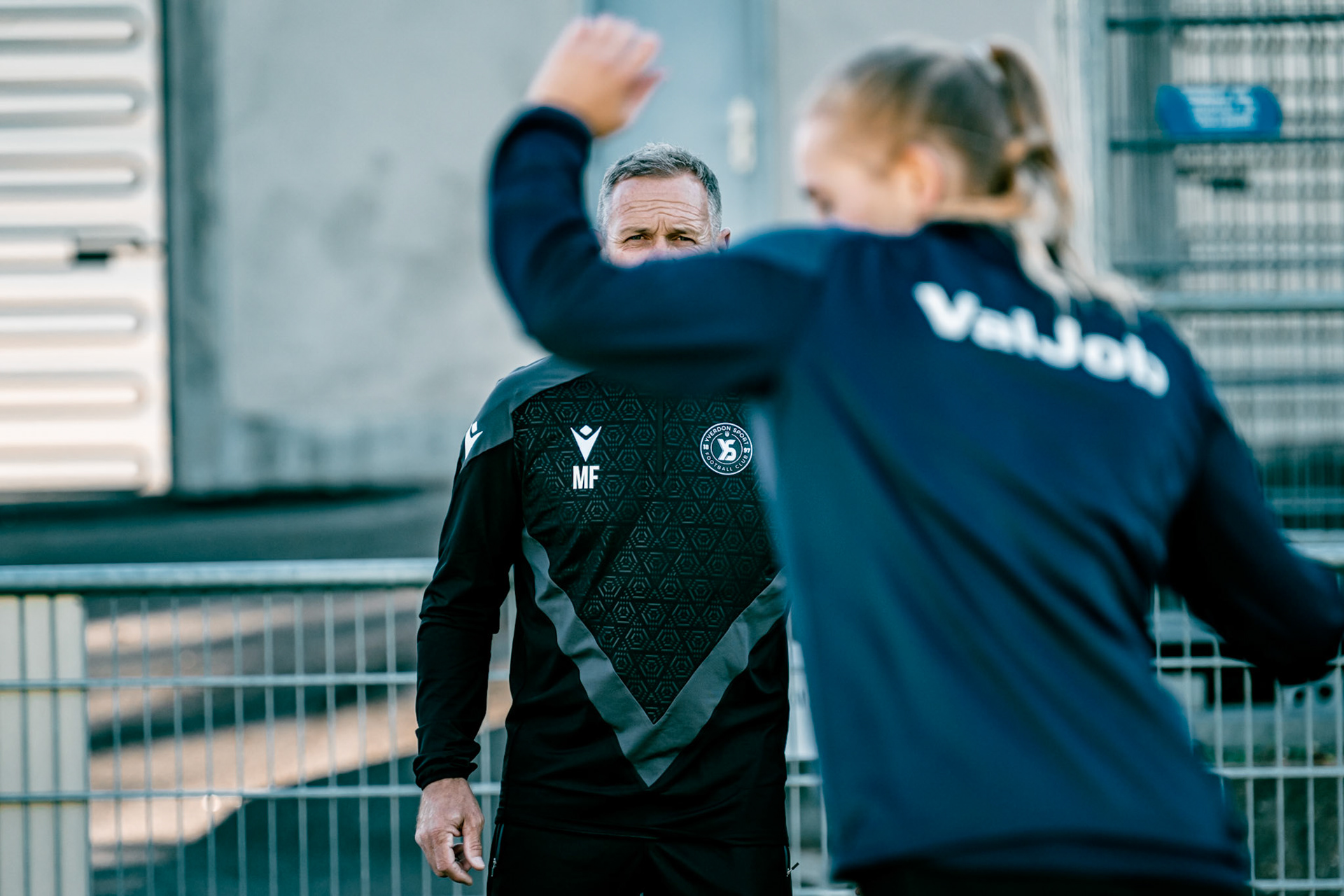 Match de championnat LNB (féminine) opposant l’Etoile Carouge FC à Yverdon Sport FC au Stade de la Fontenette à Carouge. (Christian António/LibsVisuals.com)