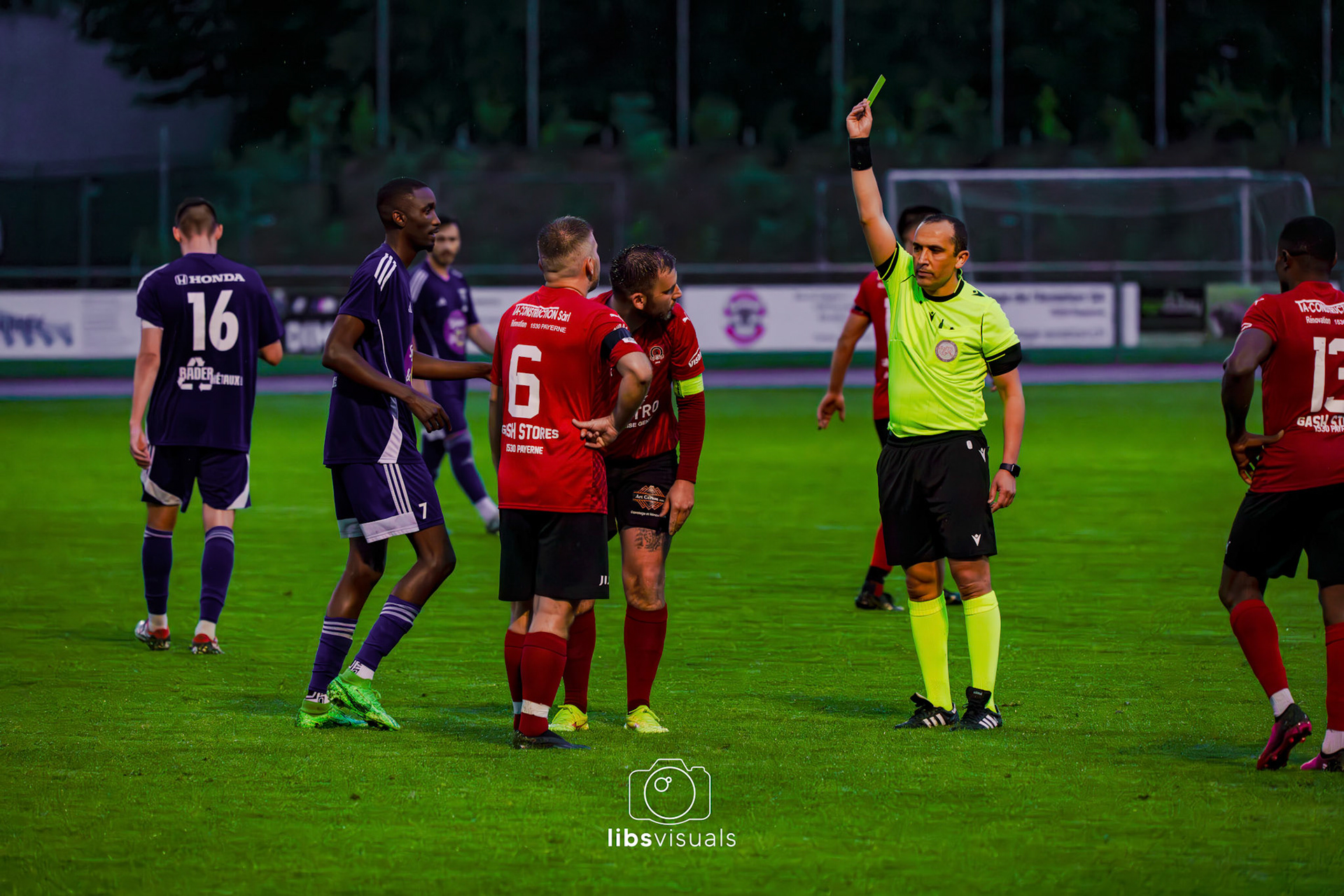 Match de barrage - Promotion 3ème ligue FC Iliria Payerne - FC Champvent au Stade Municipal à Payerne