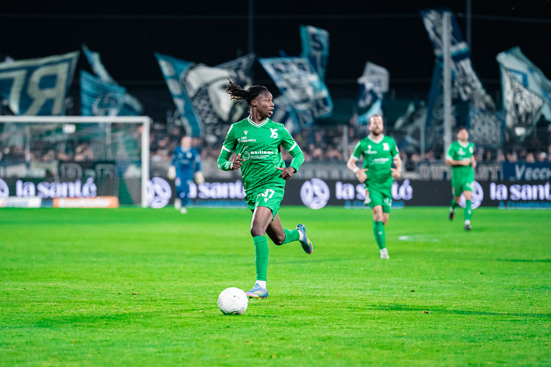 Yverdon Sport FC et FC Zürich au Stade Municipal. (Christian António/LibsVisuals.com)