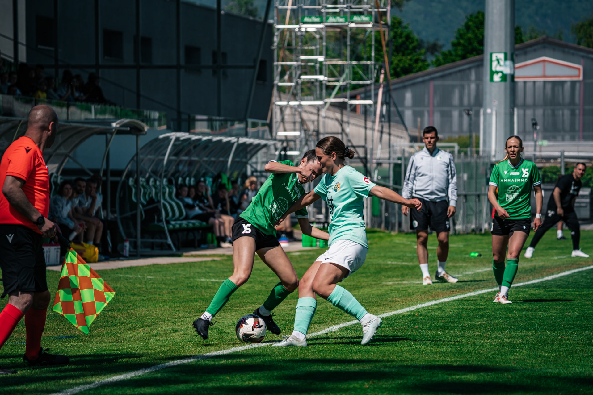 Yverdon Sport FC et FC Schlieren au Stade Municipal. (Christian António/LibsVisuals.com)