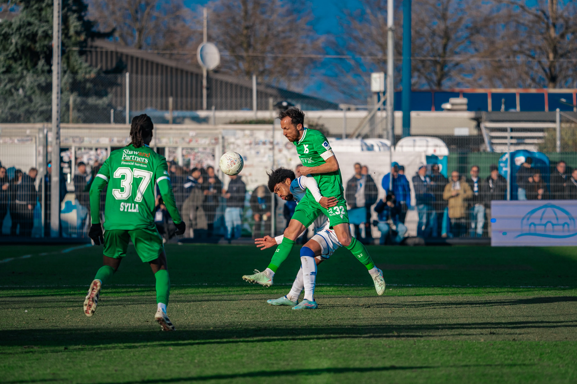 Yverdon Sport FC et FC Luzern au Stade Municipal. (Christian António/LibsVisuals.com)