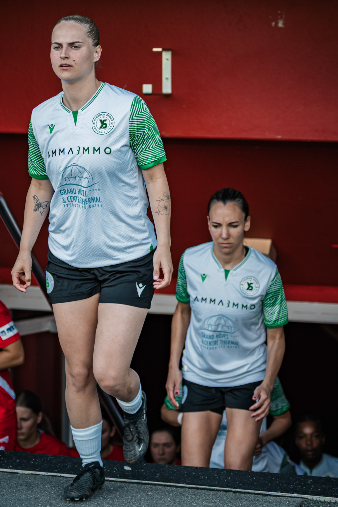 Frauenteam Thun Berner-Oberland et Yverdon Sport FC à la Stockhorn Arena. (Christian António/LibsVisuals.com)