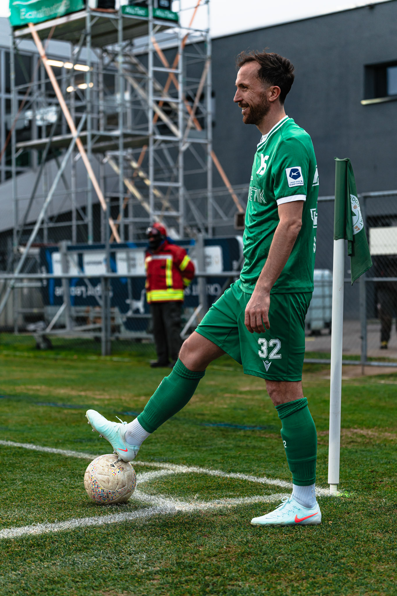 Yverdon Sport FC et FC Winterthur au Stade Municipal. (Christian António/LibsVisuals.com)