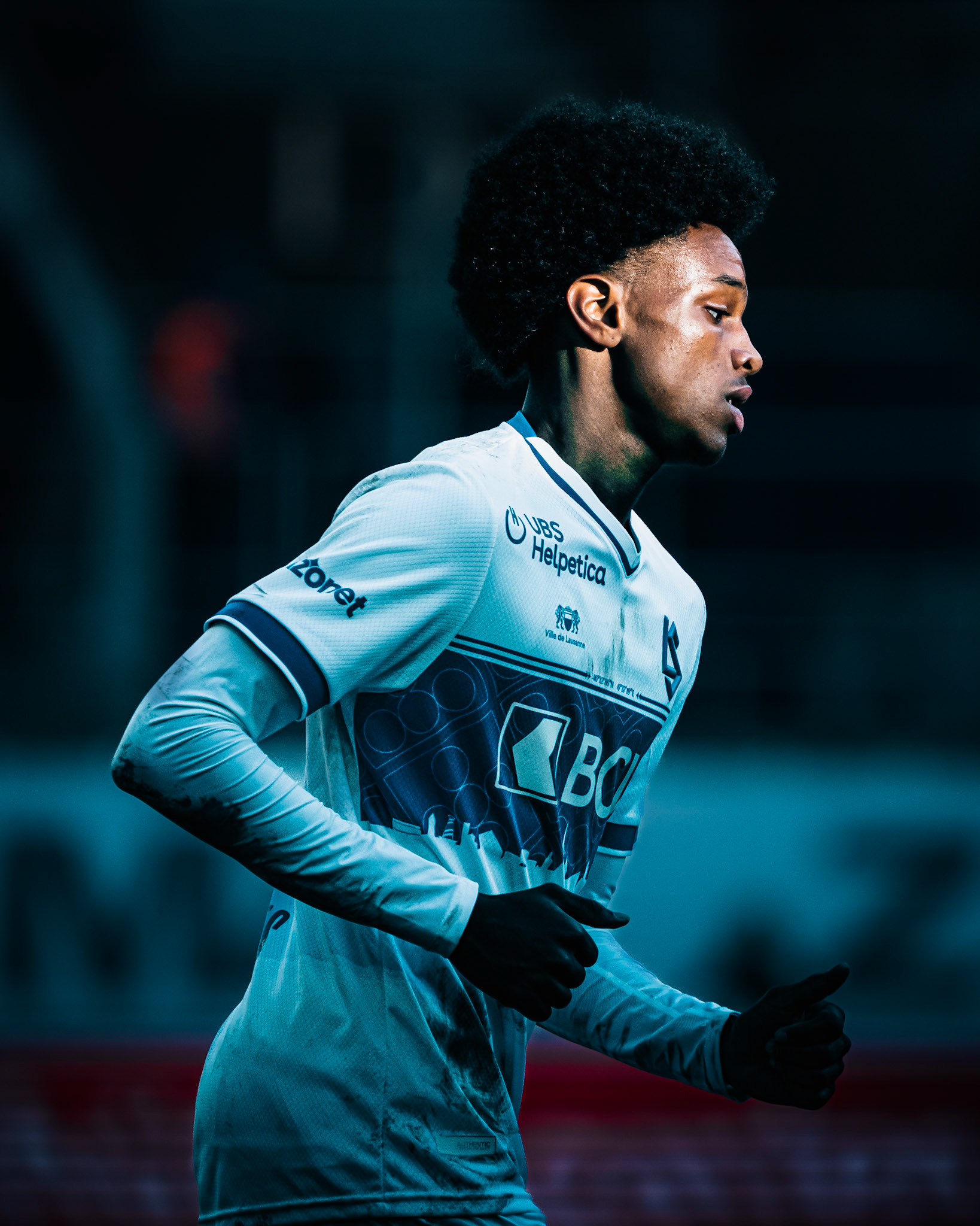FC Saint-Gall 1879 et Lausanne-Sport FC au Kybunpark. (Christian António/LibsVisuals.com)
