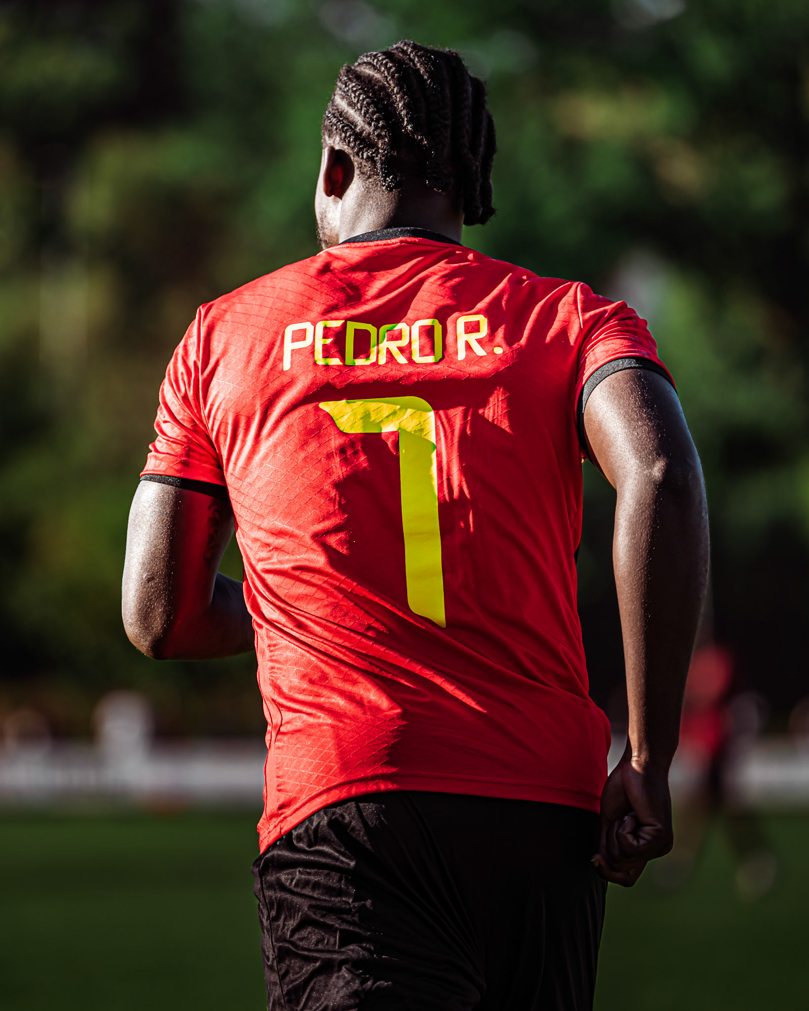 Match amical opposant l’Angola et le Cap-Vert (CanFribourg) au Terrain Communal de Corminboeuf. (Christian António/LibsVisuals.com)