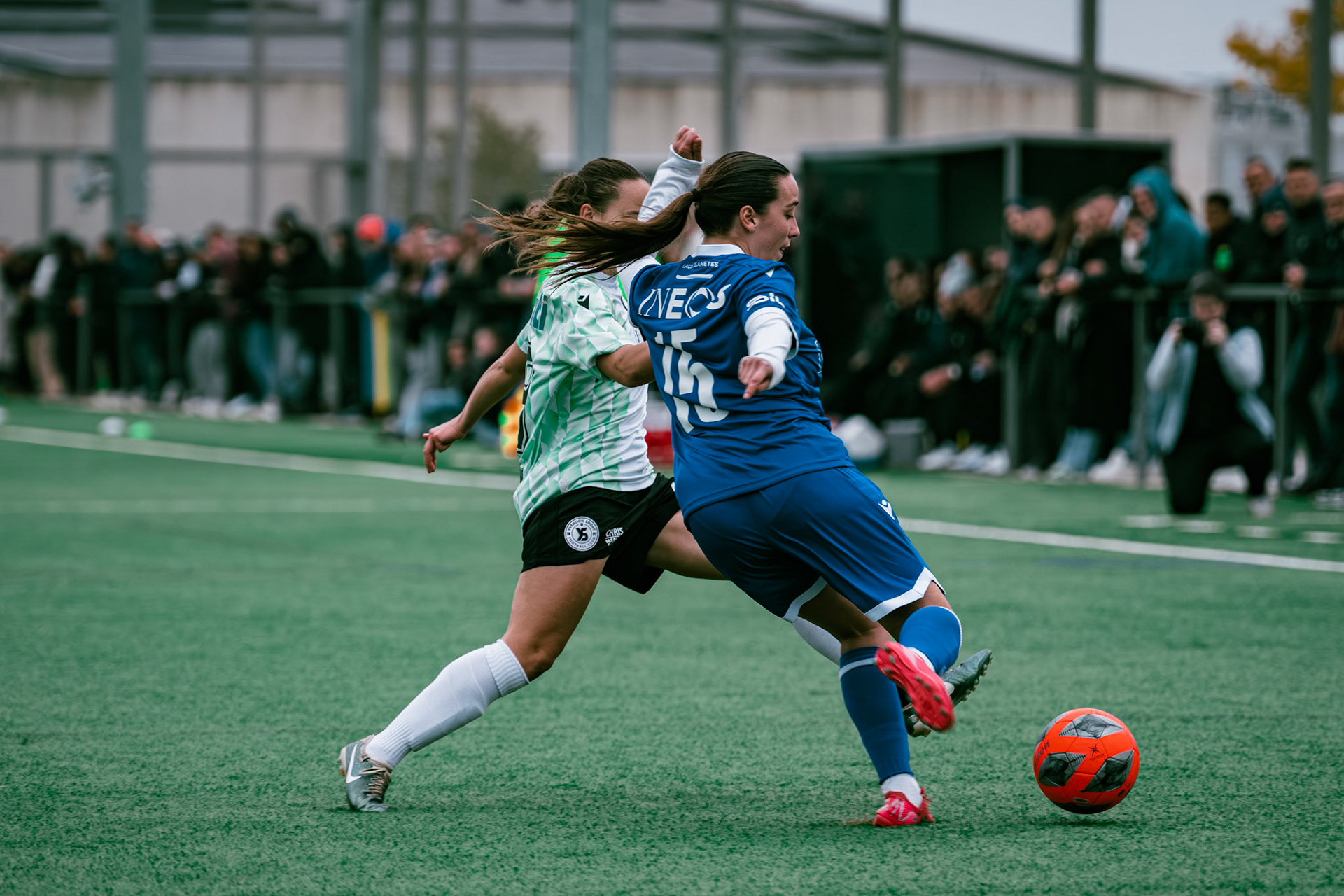 Match AXA Women’s Cup (1/16 de finale) opposant FC Lausanne-Sport et Yverdon Sport FC au Centre sportif de la Tuilière. (Christian António/LibsVisuals.com)