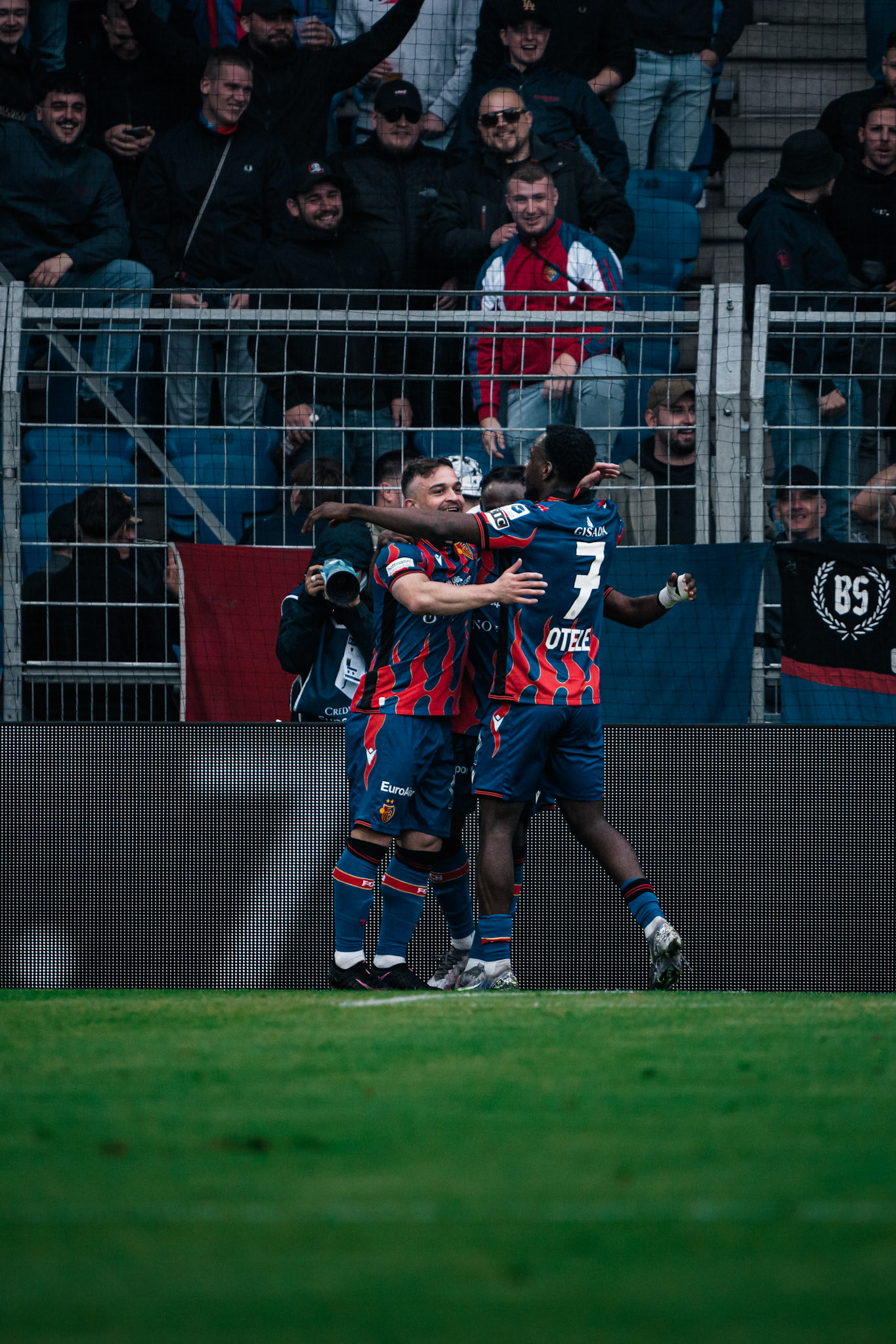 FC Basel 1893 et Yverdon Sport FC au St. Jakob-Park. (Christian António/LibsVisuals.com)