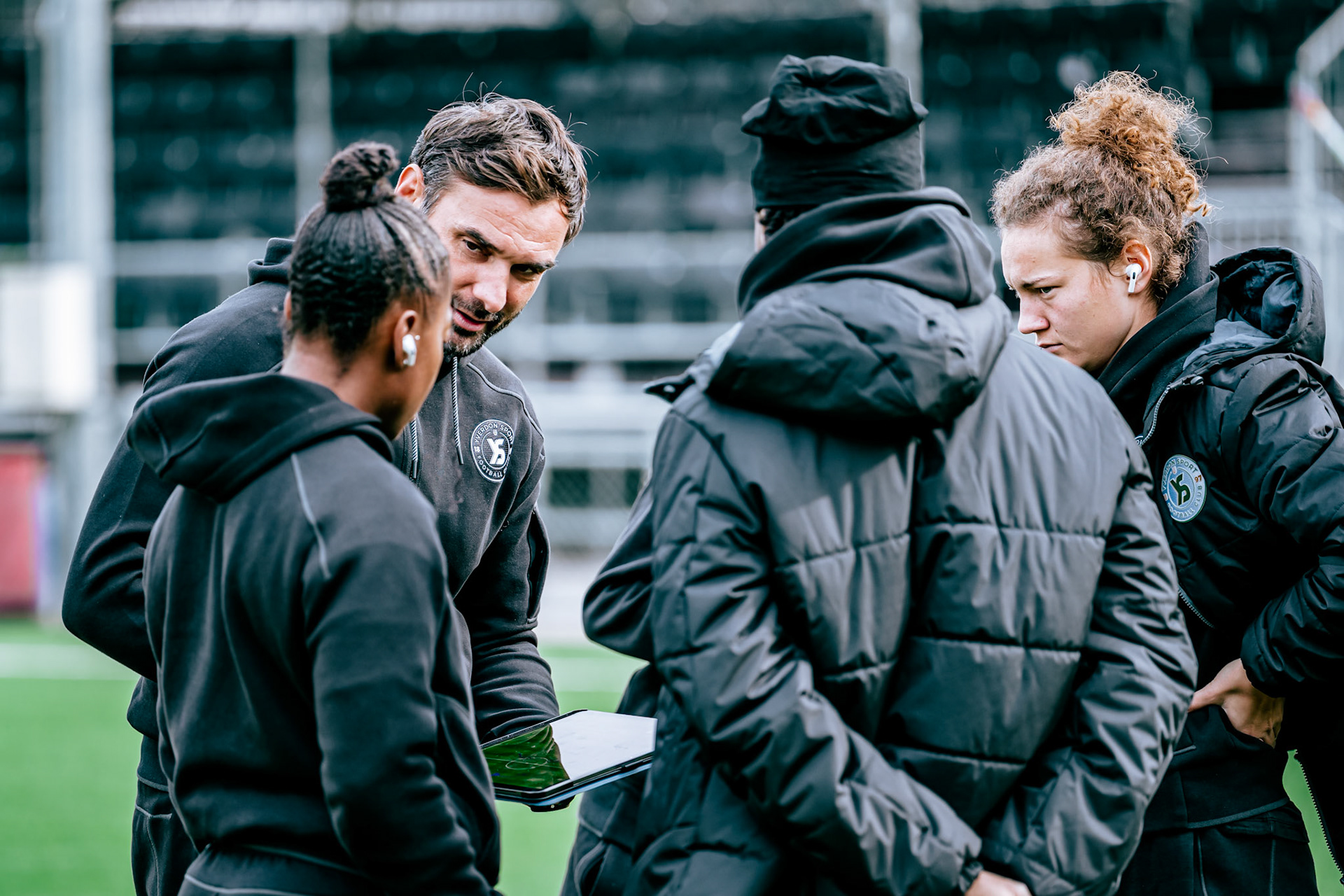 Match de championnat LNB Féminine opposant le FC Winterthur et Yverdon Sport FC au Schützenwiese, Winterthur. (Christian António/LibsVisuals.com)