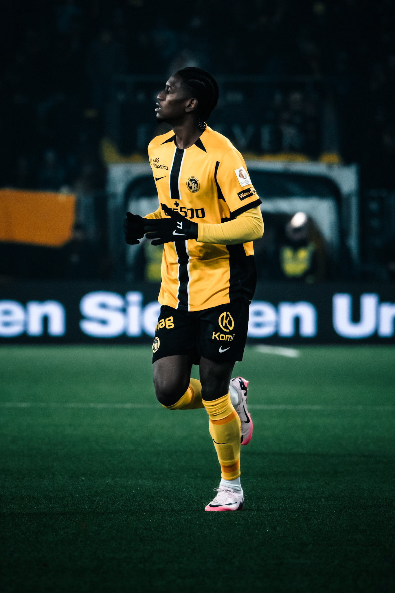 Joël Monteiro, Milieu du BSC Young Boys lors du match entre BSC Young Boys et FC Winterthur au Stadion Wankdorf. (Christian António/LibsVisuals.com)