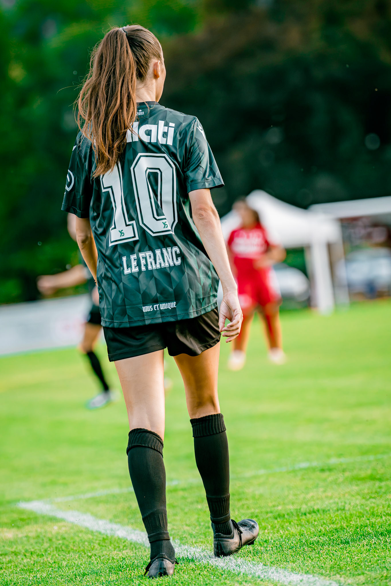 Match de championnat LNB (féminine) opposant le FC Sion Féminin à Yverdon Sport FC à l’Ancien Stand, Sion. (Christian António/LibsVisuals.com)
