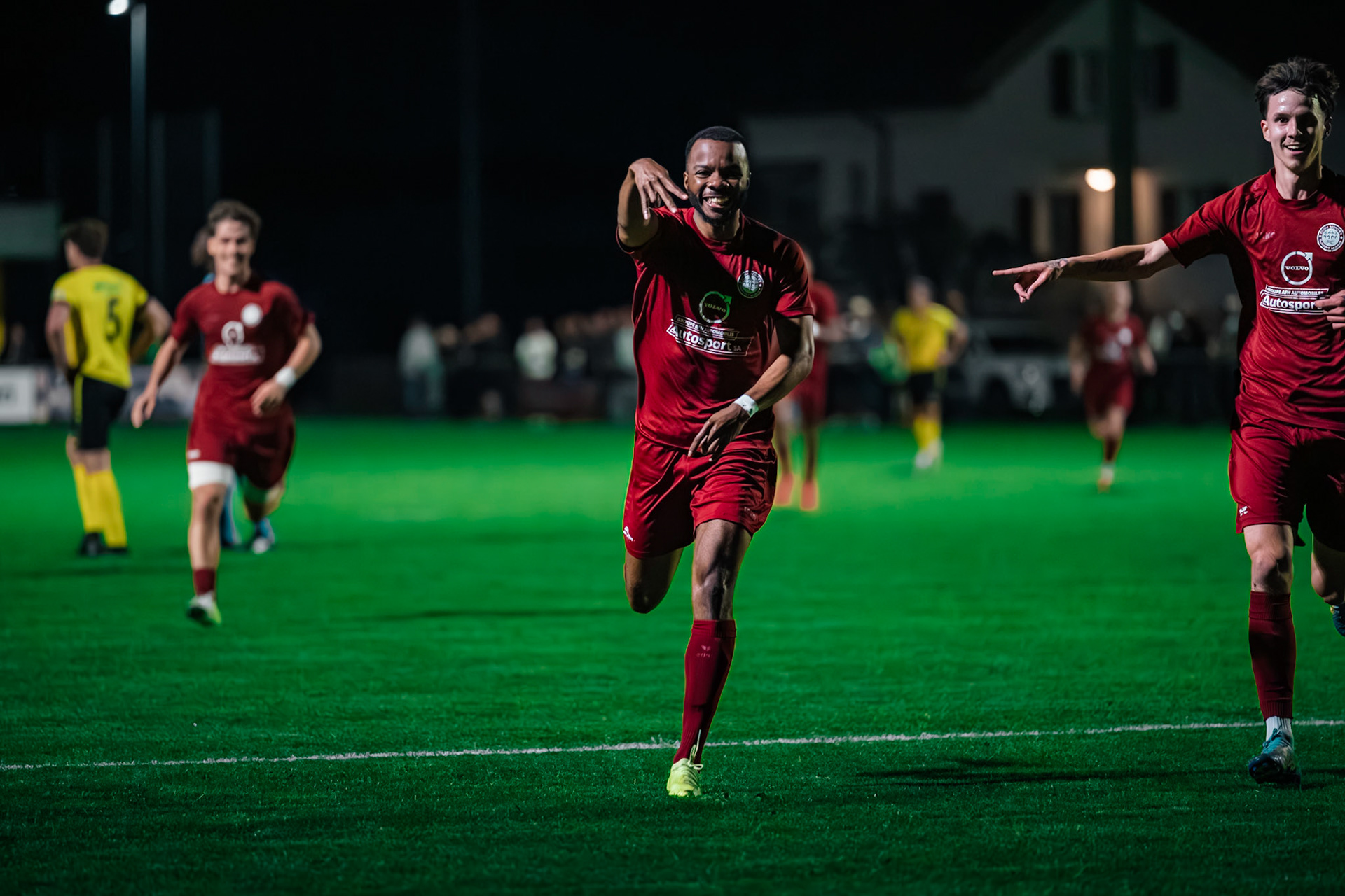 FC Domdidier et FC Cugy-Montet-Aumont-Murist I au Stade du Pâquier. (Christian António/LibsVisuals.com)