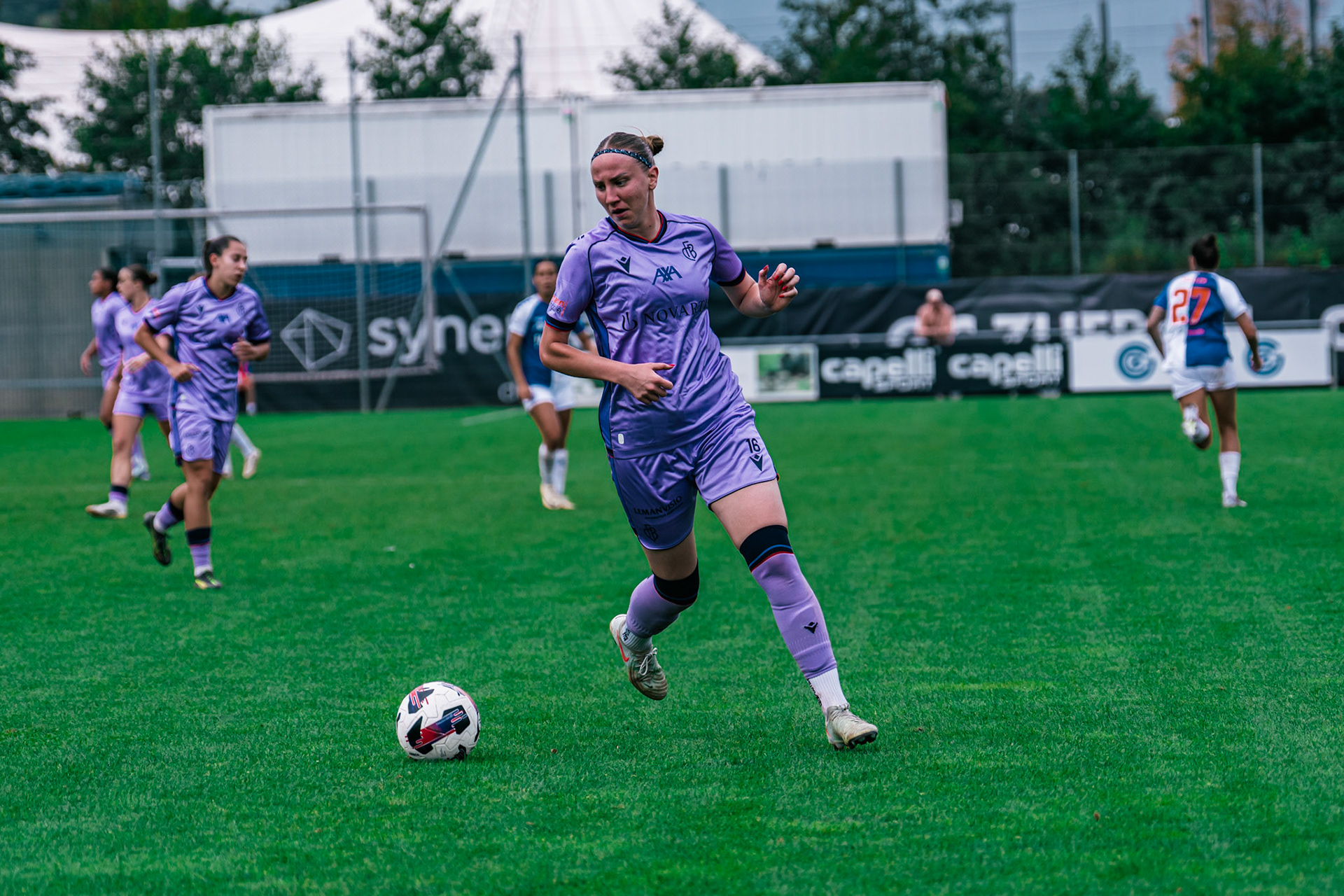 Match de l’AXA Women’s Super League opposant GC Frauenfussball et FC Basel 1893 au GC/Campus, Niederhasli (Platz 1). (Christian António/LibsVisuals.com)