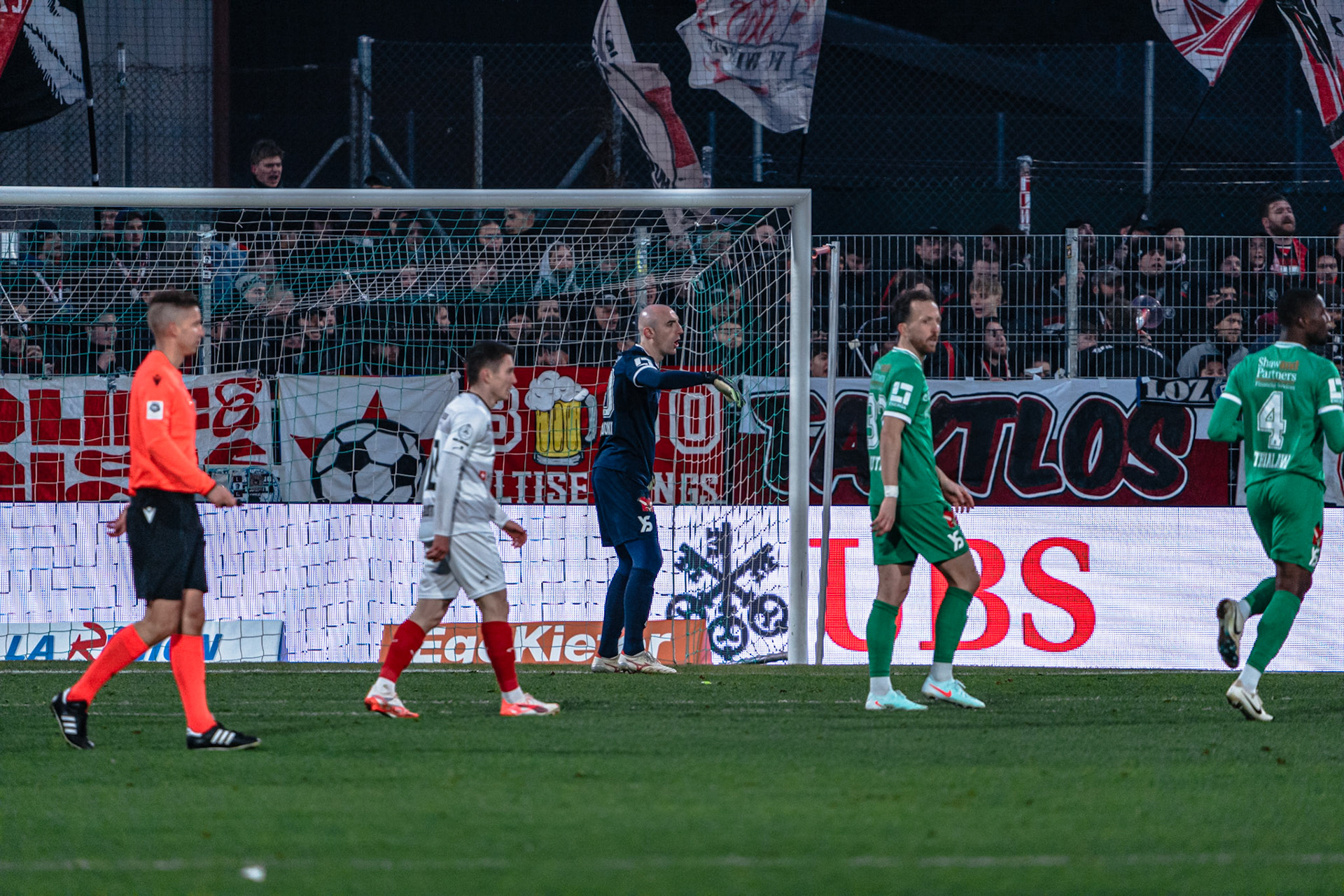Yverdon Sport FC et FC Winterthur au Stade Municipal. (Christian António/LibsVisuals.com)