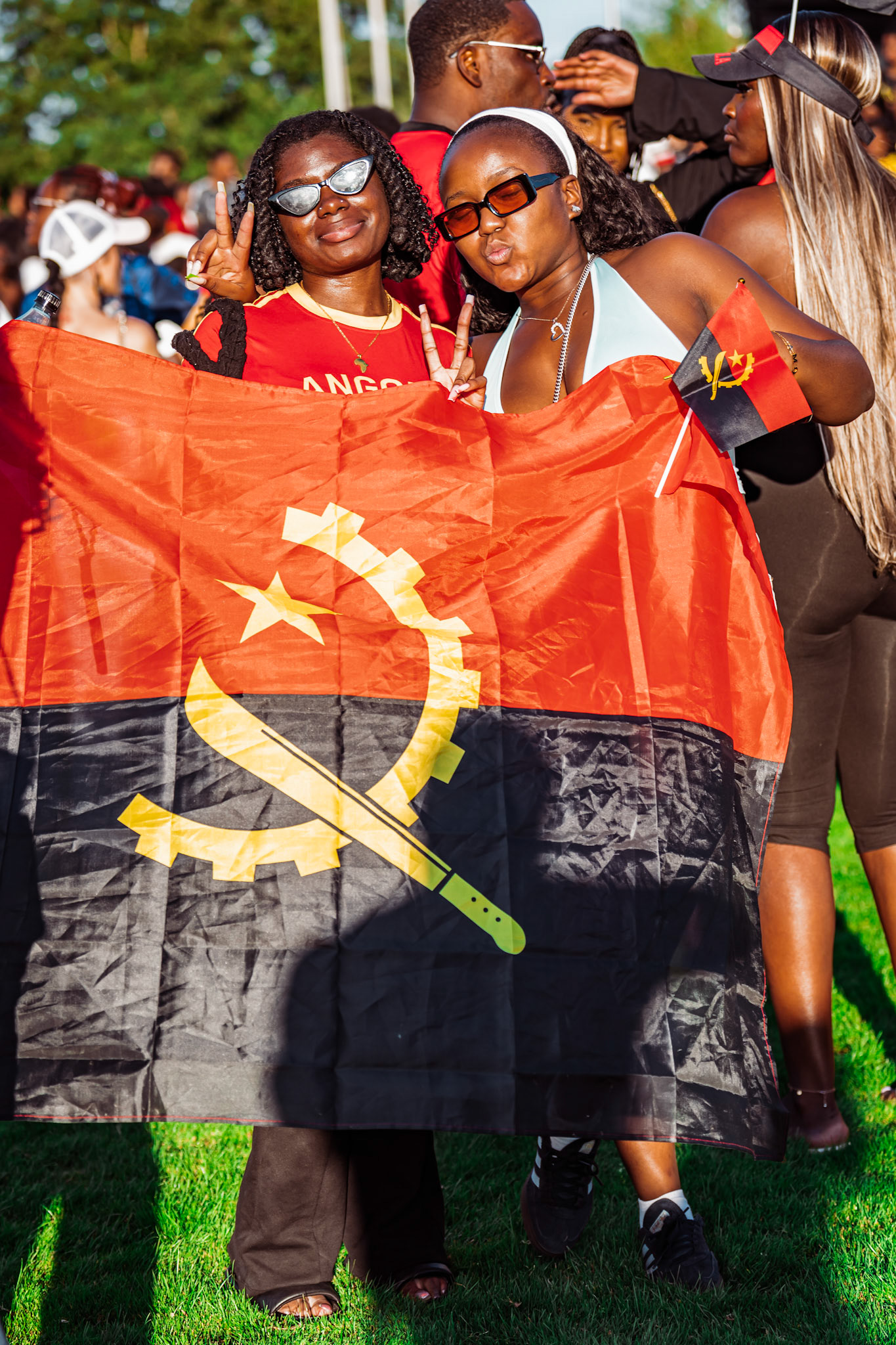 Match amical opposant l’Angola et le Cap-Vert (CanFribourg) au Terrain Communal de Corminboeuf. (Christian António/LibsVisuals.com)