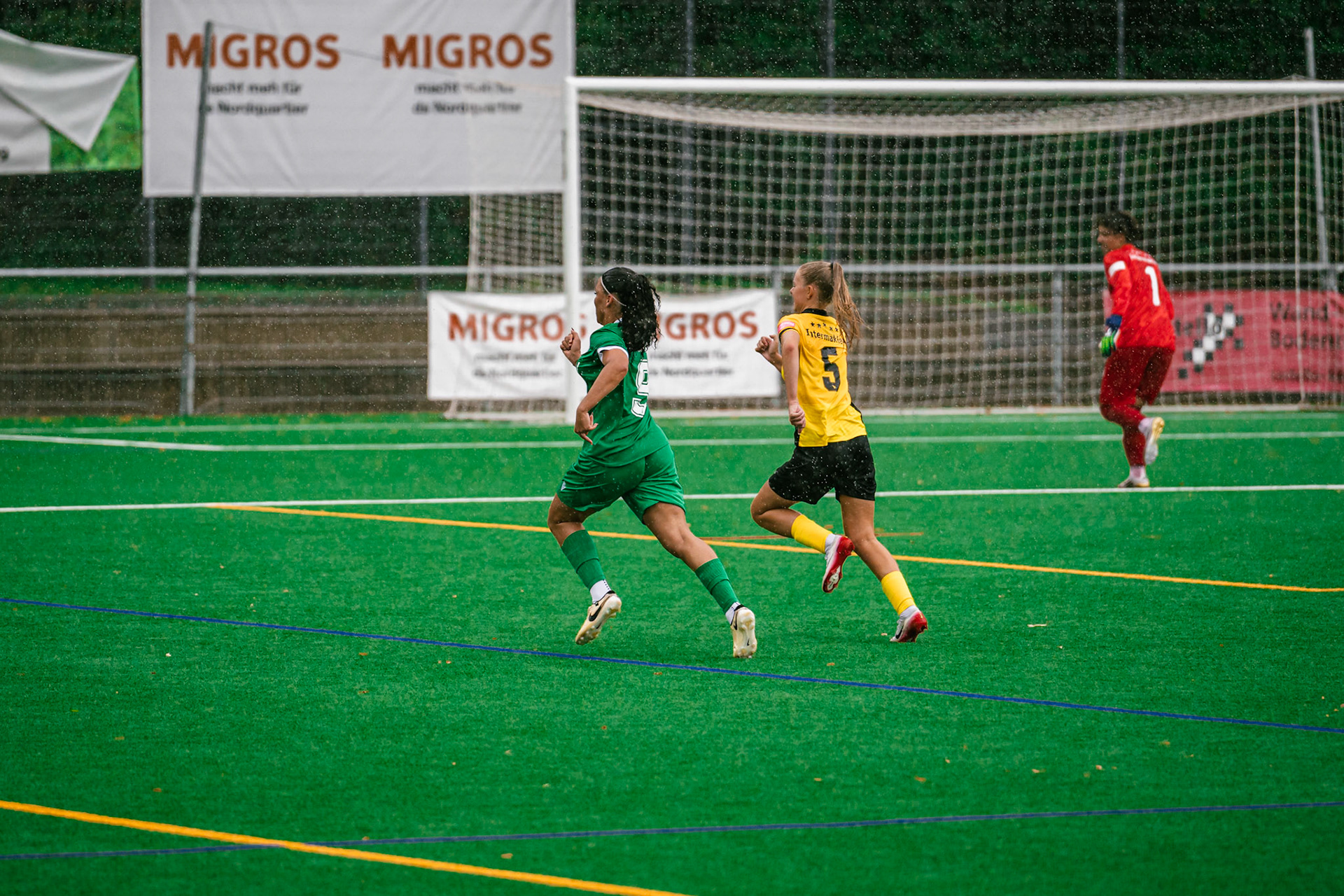 Match championnat opposant BSC YB Frauen U-20 - Yverdon Sport U-20 au Sportplatz Wyler. (Christian António/LibsVisuals.com)