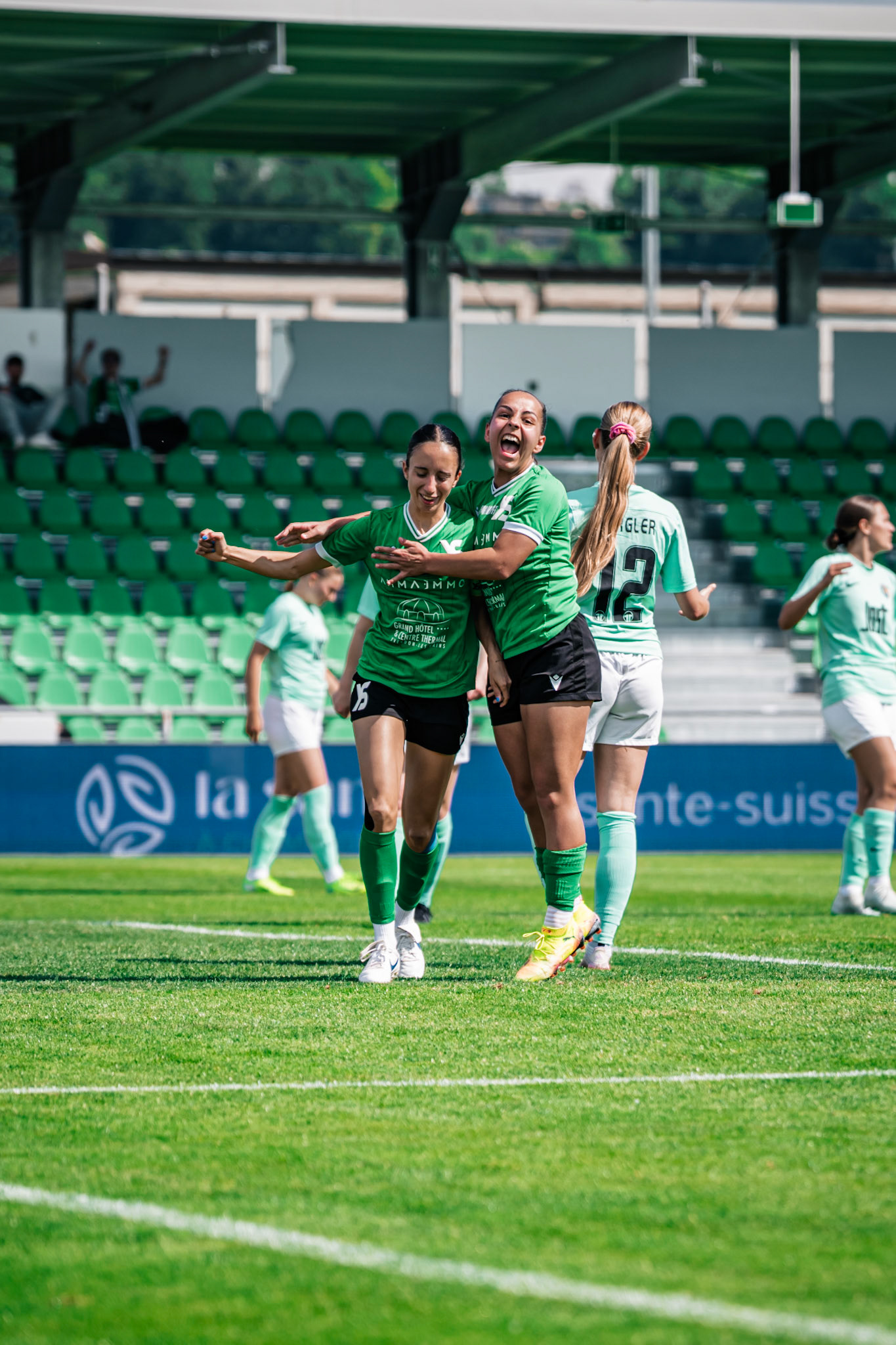 Yverdon Sport FC et FC Schlieren au Stade Municipal. (Christian António/LibsVisuals.com)
