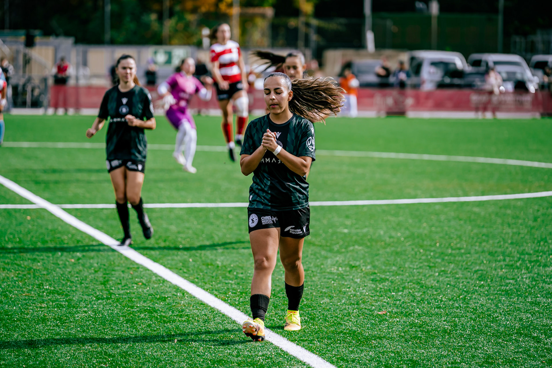 Match de championnat LNB Féminine opposant le FC Winterthur et Yverdon Sport FC au Schützenwiese, Winterthur. (Christian António/LibsVisuals.com)