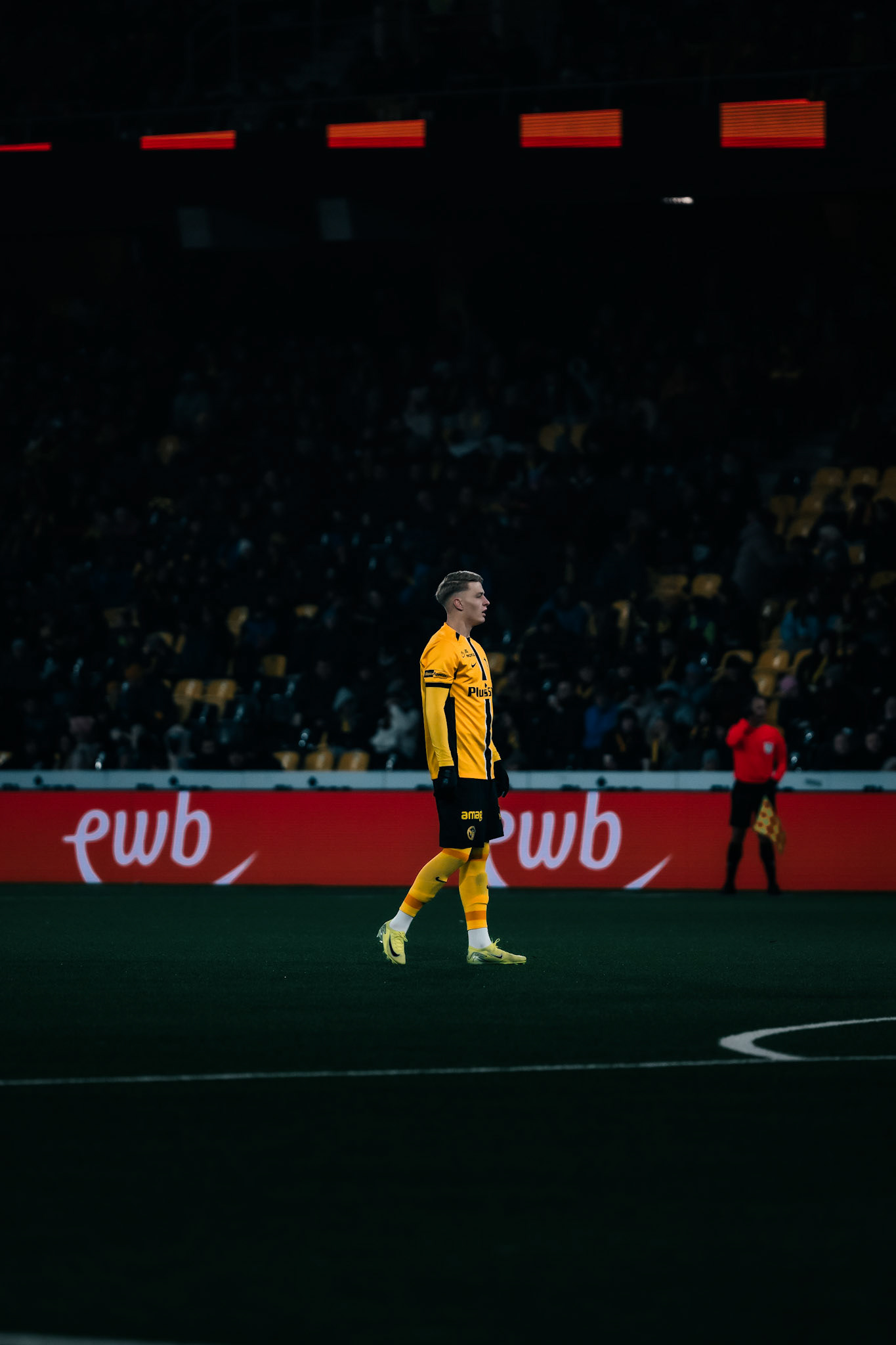 Lewin Blum, Défenseur du BSC Young Boys lors du match entre BSC Young Boys et FC Winterthur au Stadion Wankdorf. (Christian António/LibsVisuals.com)