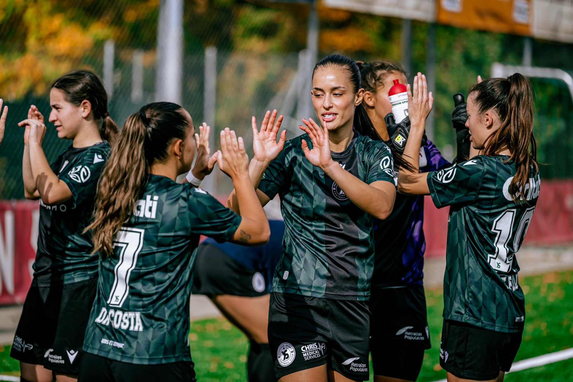 Match de championnat LNB Féminine opposant le FC Winterthur et Yverdon Sport FC au Schützenwiese, Winterthur. (Christian António/LibsVisuals.com)