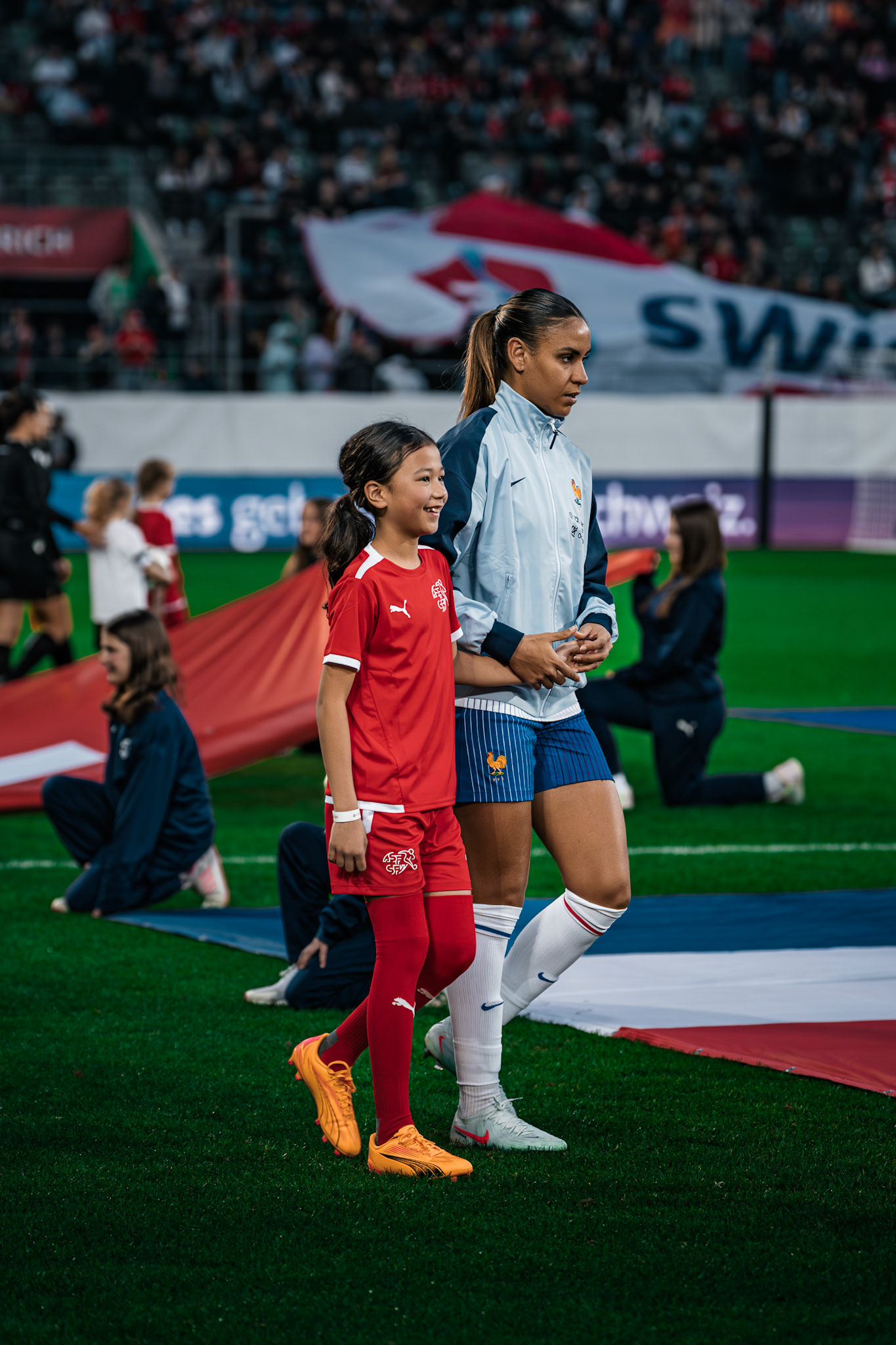 UEFA Women’s Nations League Suisse - France au Kybunpark. (Christian António/LibsVisuals.com)