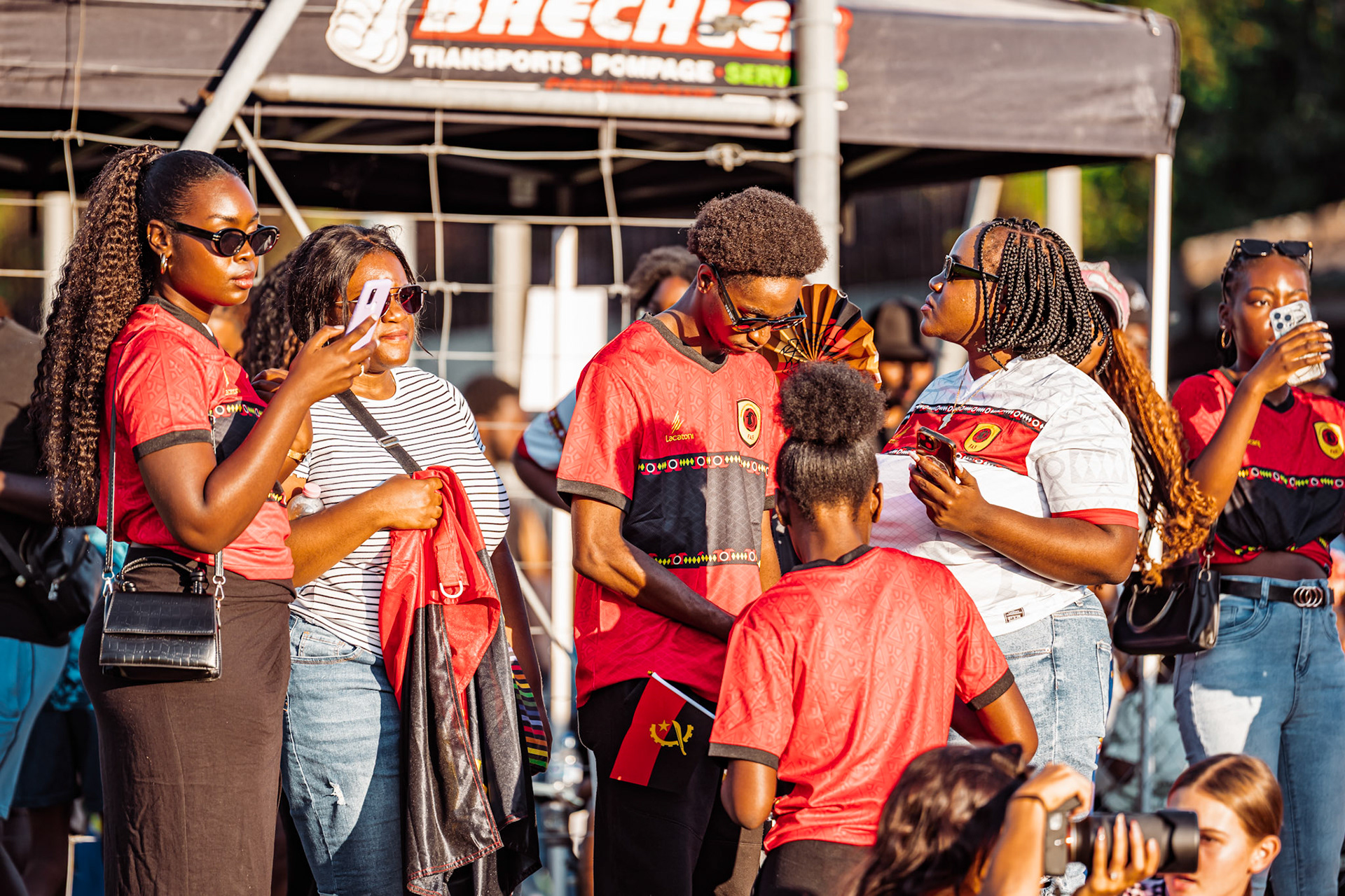 Match amical opposant l’Angola et le Cap-Vert (CanFribourg) au Terrain Communal de Corminboeuf. (Christian António/LibsVisuals.com)