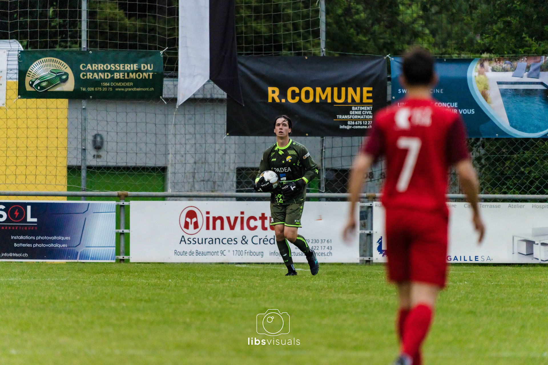 Match de barrage - promotion 3ème ligue FC Domdidier I - FC Richemond I au Stade du Pâquier  à Domdidier